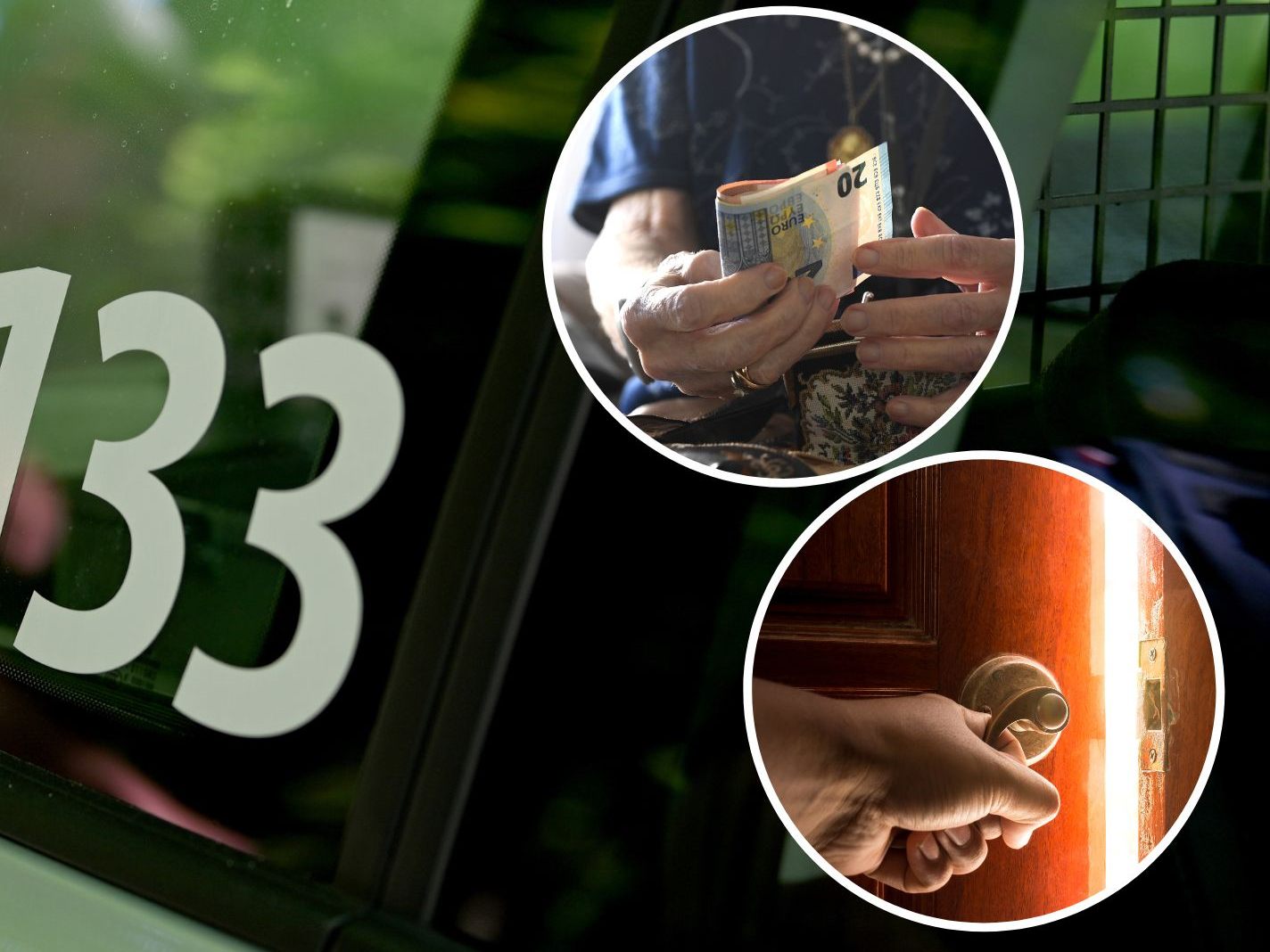)Ein Unbekannter bedrohte in Wien eine 82-Jährige und stahl ihr Bargeld. )Ein Unbekannter bedrohte in Wien eine 82-Jährige und stahl ihr Bargeld.