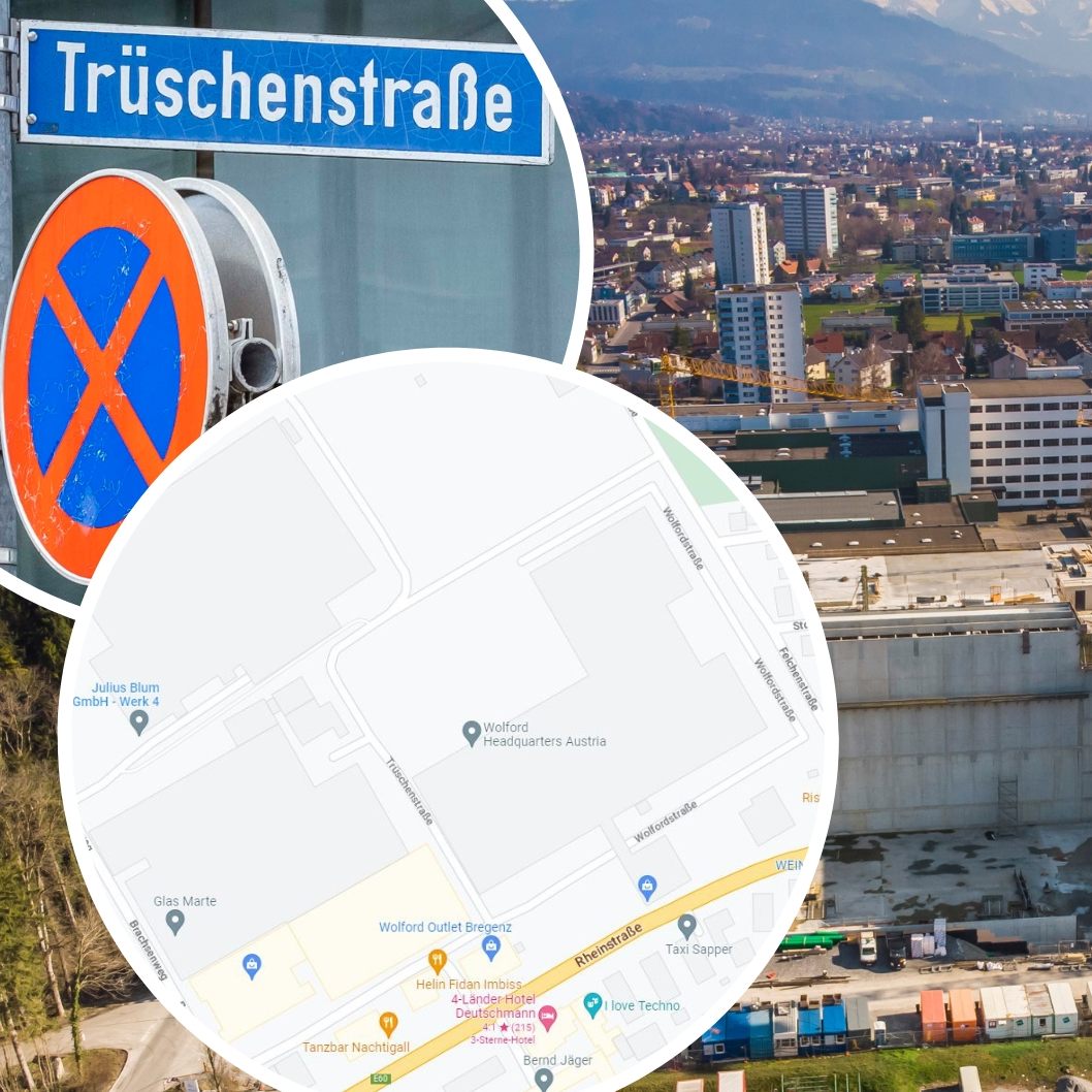 Beim Werk 4 von Blum (im Bild der Bauabschnitt des Werks im März 2020) wird eine Straße umbenannt.