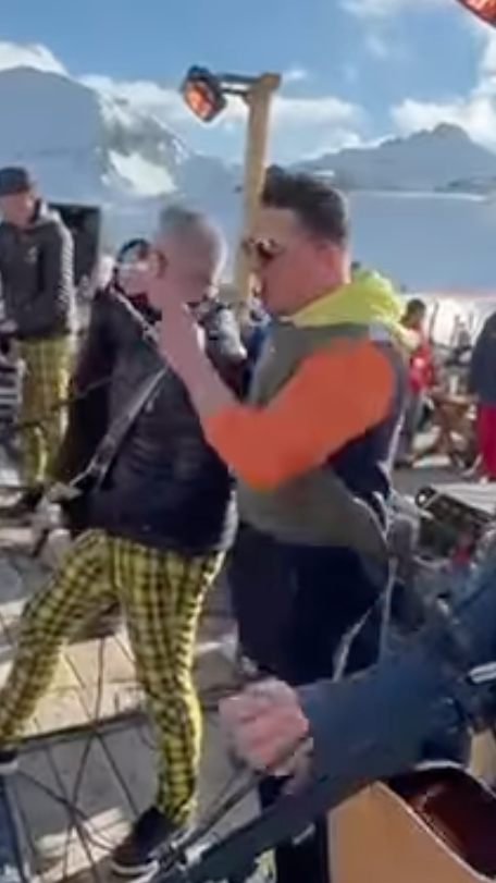 Spontanes Konzert von Gabalier in Obertauern.
