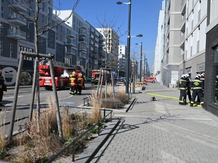 In Wien-Leopoldstadt kam es zu einem Kellerbrand am Samstag. In Wien-Leopoldstadt kam es zu einem Kellerbrand am Samstag.