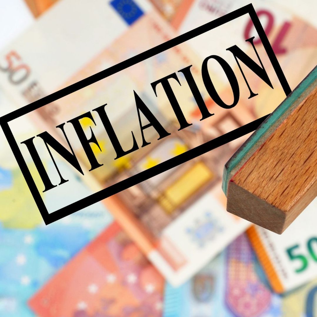 Die Inflation geht langsam zurück.