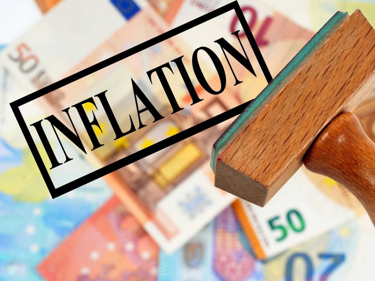 Die Inflation geht langsam zurück.
