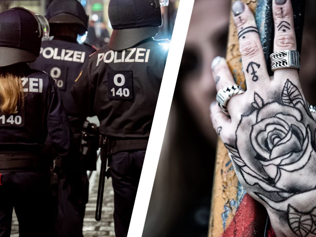Sichtbare Tattoos für Polizisten werden erlaubt Österreich VOL.AT