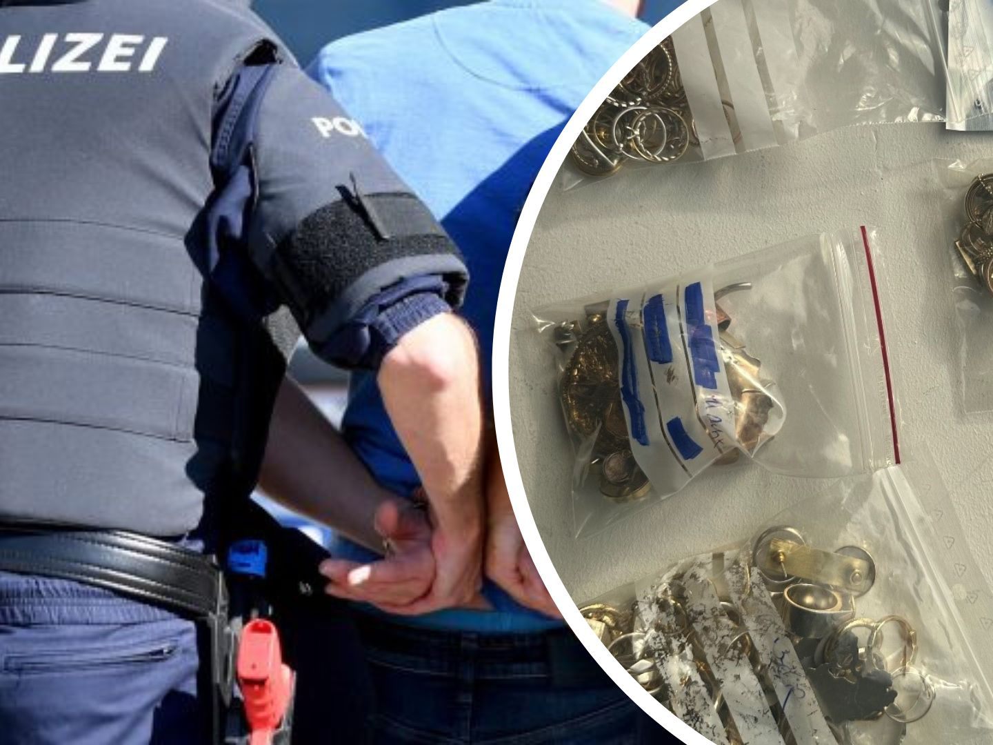 Der Mann versuchte hunderte gestohlene Schmuckstücke an einen Großhändler in Wien-Alsergrund zu verkaufen. Der Mann versuchte hunderte gestohlene Schmuckstücke an einen Großhändler in Wien-Alsergrund zu verkaufen.