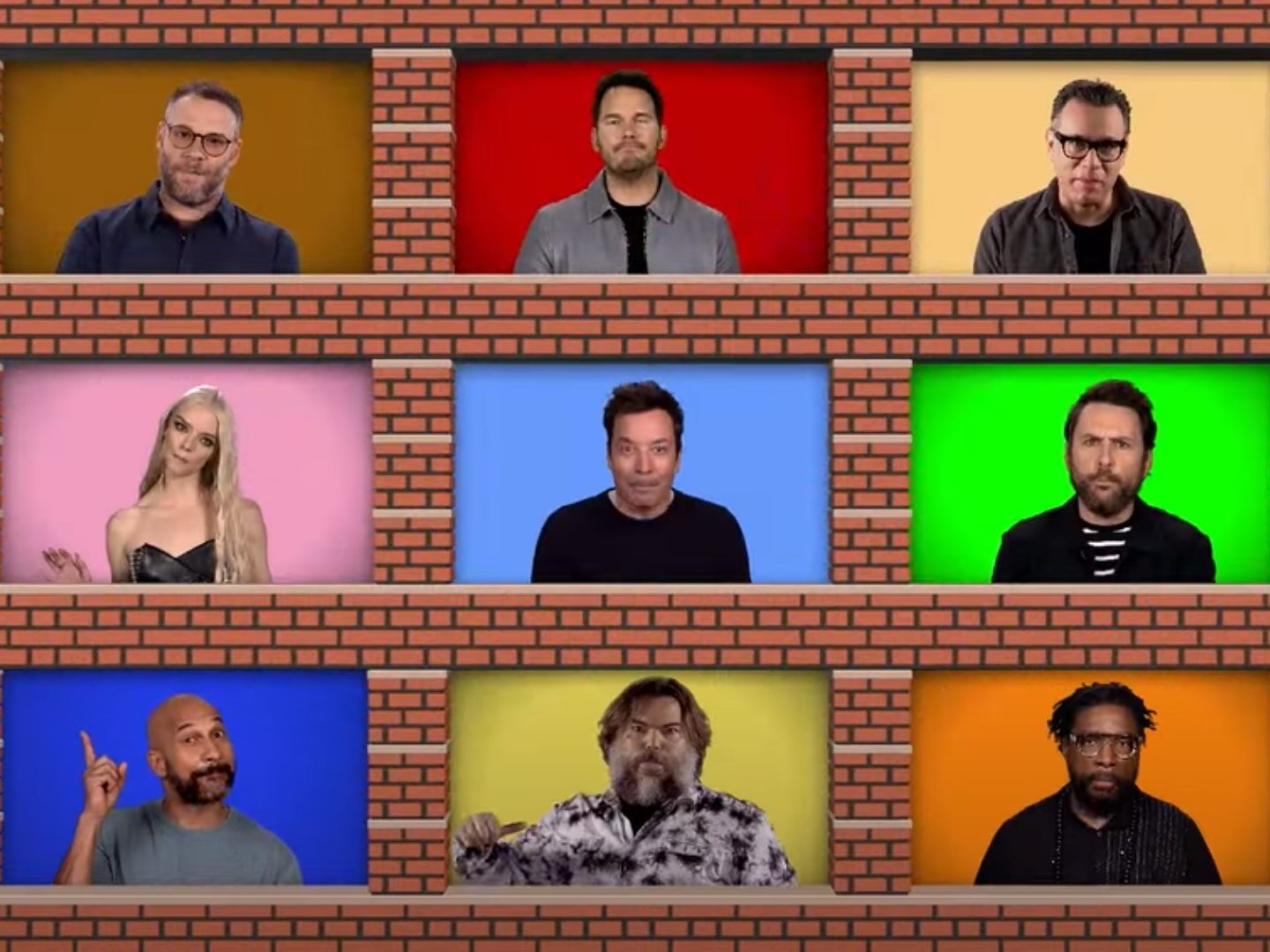 "Super Mario Bros."- Cast singt Titelsong