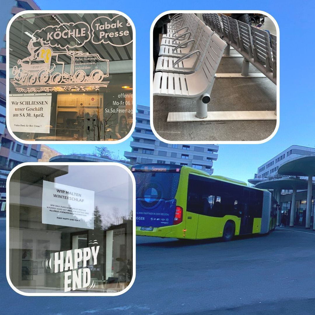 Nach der SPÖ-Kritik war VOL.AT vor Ort beim Bahnhof.