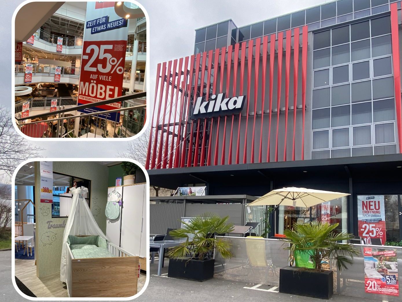 Kika in Dornbirn präsentiert sich nach dem Umbau im neuen Look. Kika in Dornbirn präsentiert sich nach dem Umbau im neuen Look.