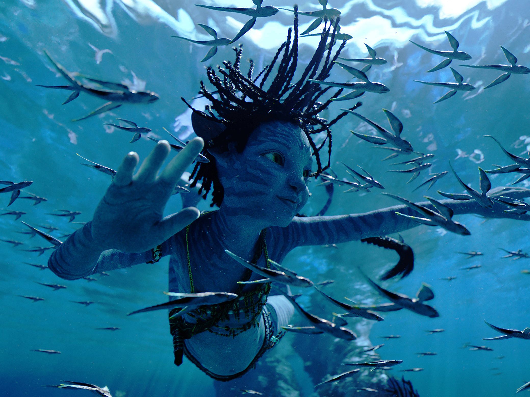 "Avatar: The Way of Water" von James Cameron lockte ein Millionenpublikum in die heimischen Kinos. "Avatar: The Way of Water" von James Cameron lockte ein Millionenpublikum in die heimischen Kinos.