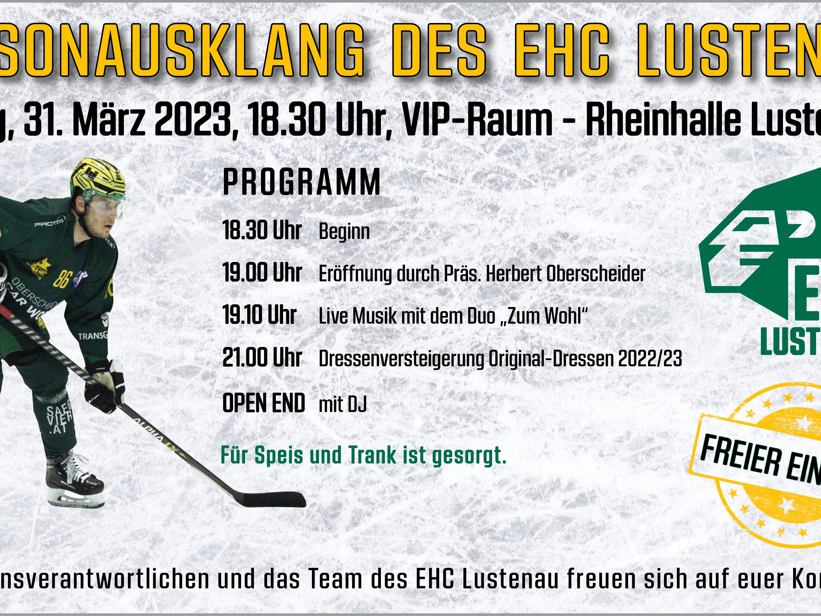 Saisonabschluss des EHC Lustenau