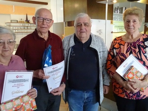 Mitgliederversammlung des Frastanzer PVÖ Mitgliederversammlung des Frastanzer PVÖ
