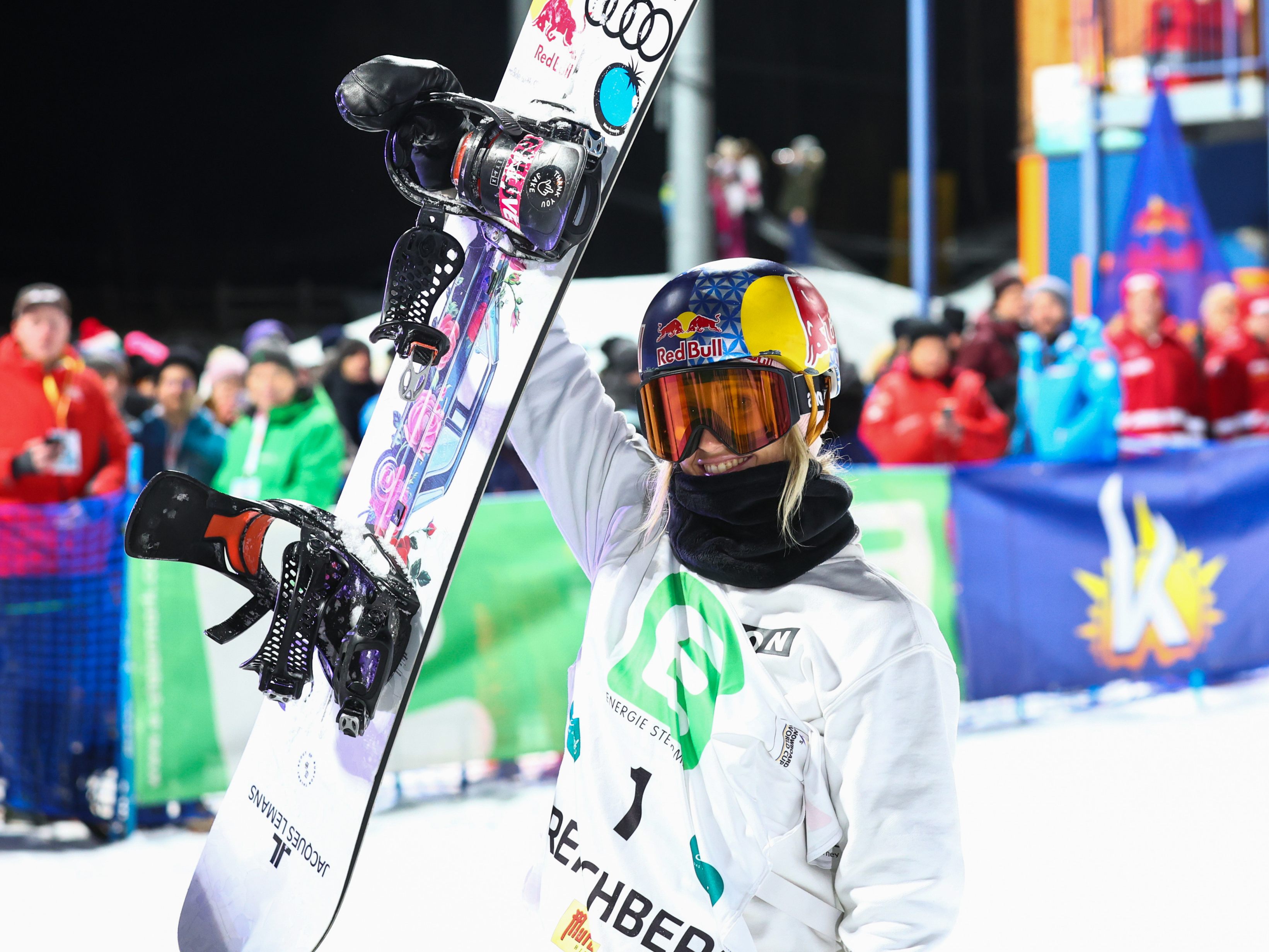Anna Gasser darf sich nun zweifache Big Air-Weltmeisterin schimpfen.