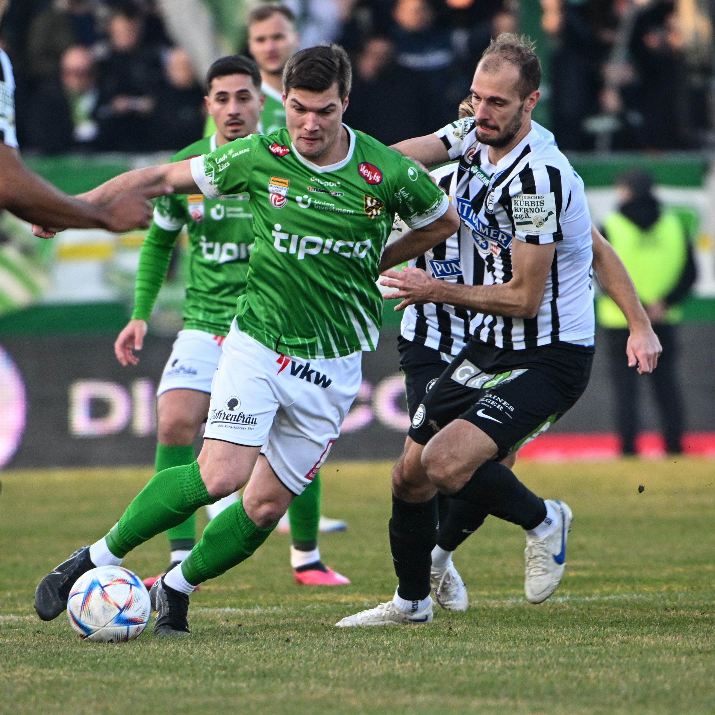 Surdanovic und Co. waren heute offensiv zu harmlos, um die Grazer richtig in Bedrängnis zu bringen.