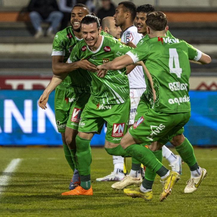 Ein Treffer reichte den Lustenauern zum Sieg.