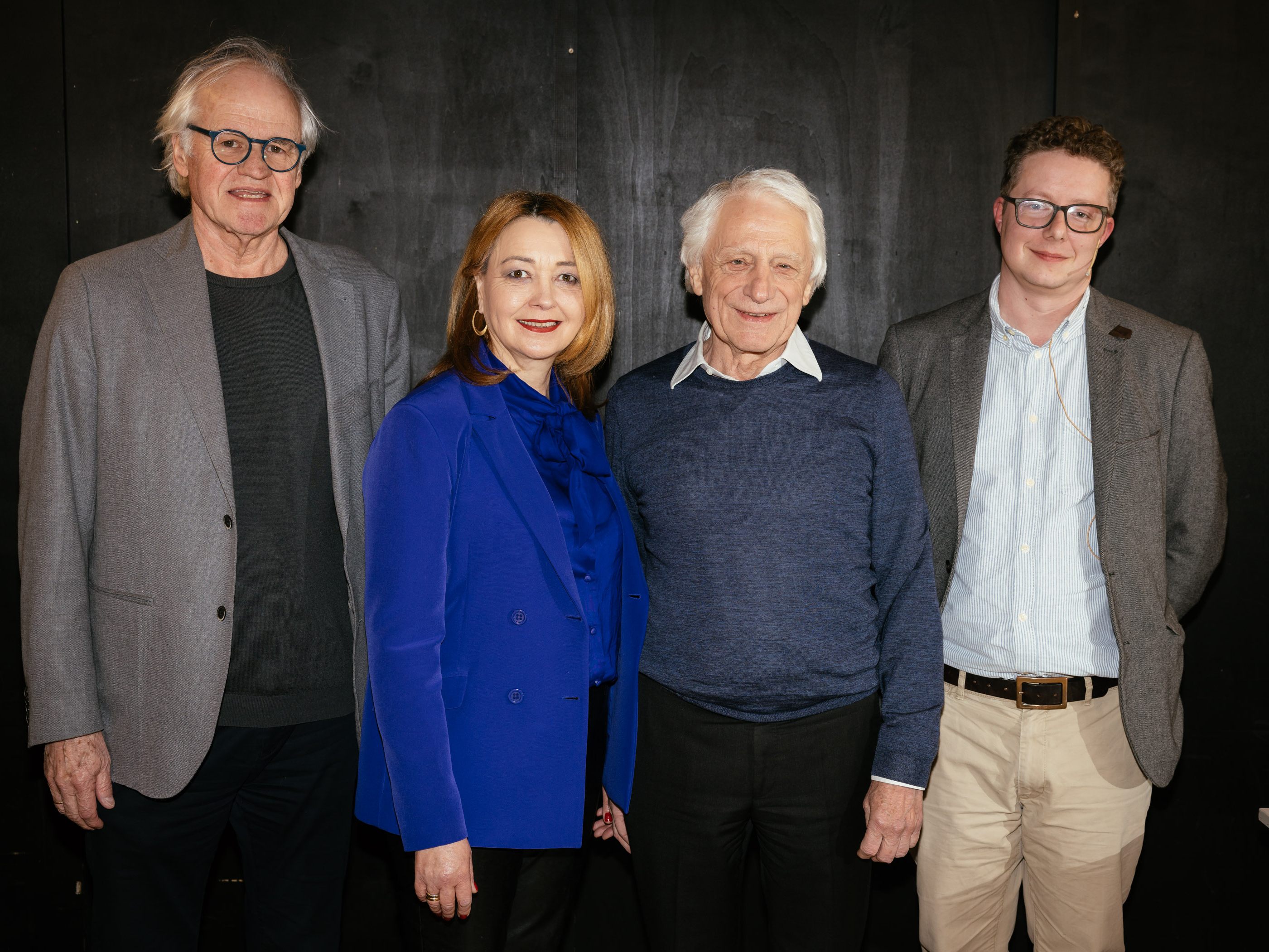 Wolfgang Berchtold, Vzbm.in Edith Deuring-Lampert, Univ. Prof. Alfried Längle, Daniel Scheyer