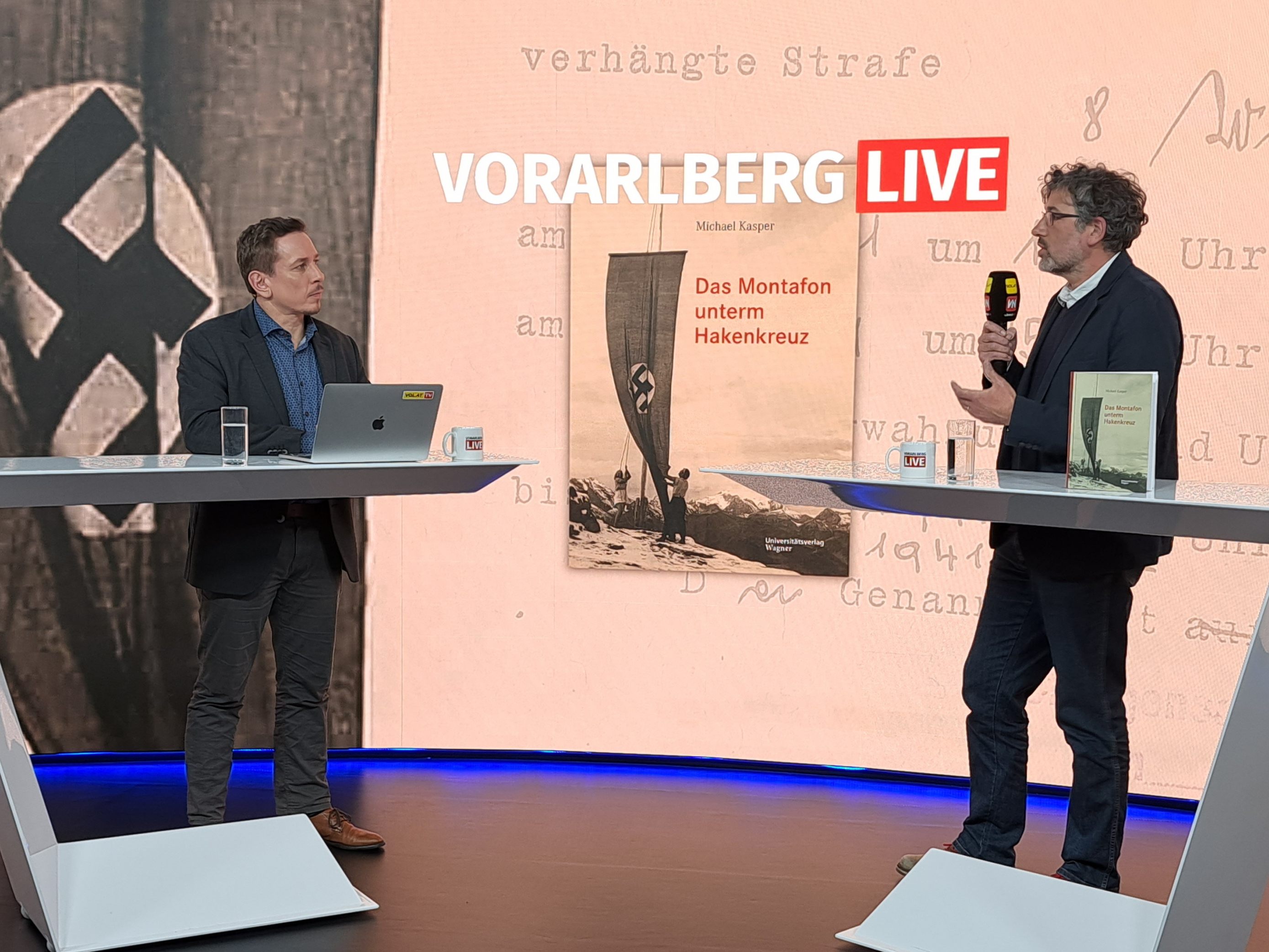 Joachim Mangard im Gespräch mit Dr. Michael Kasper.