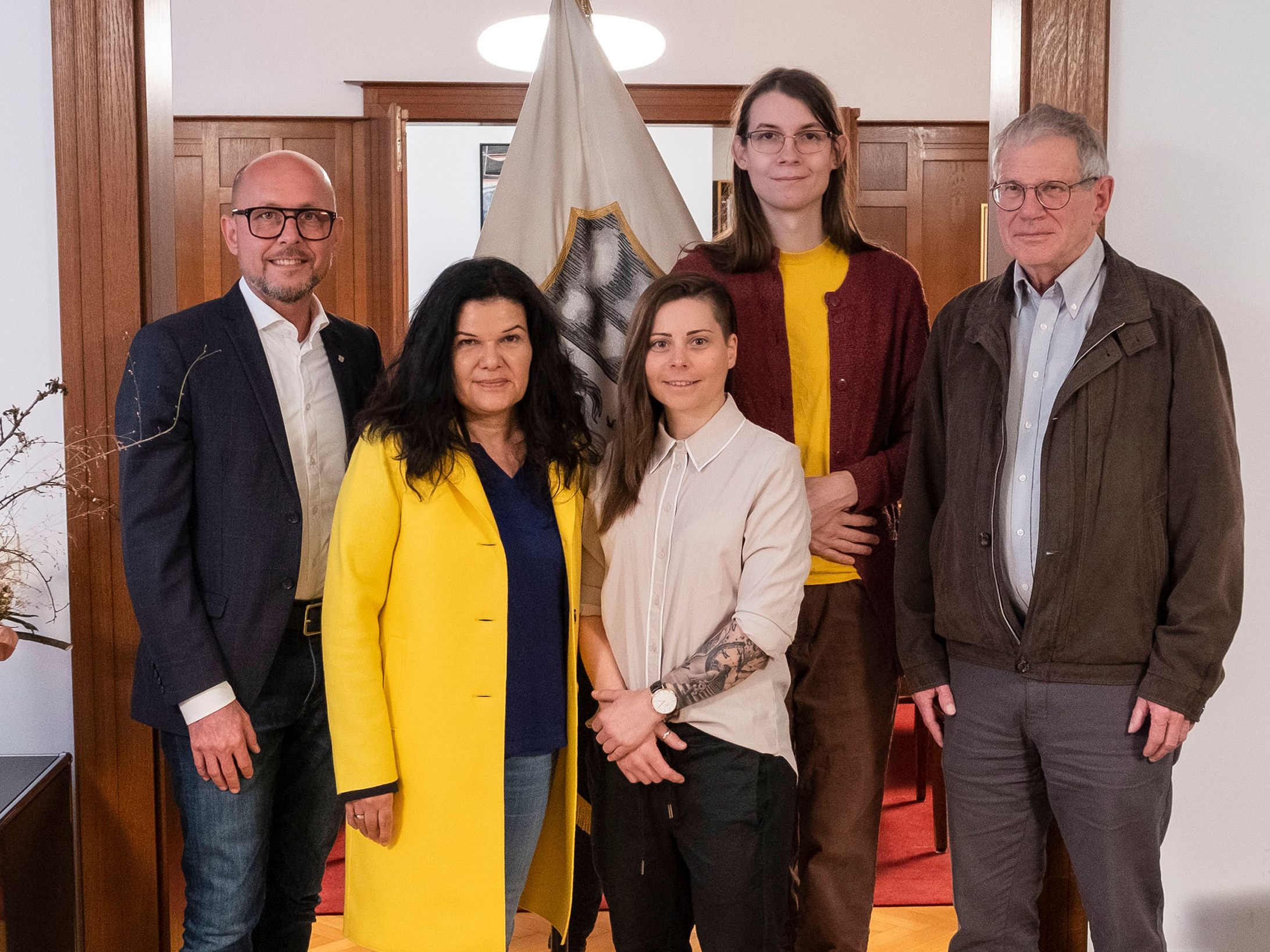 „Letzte Generation“ zu Besuch im Rathaus