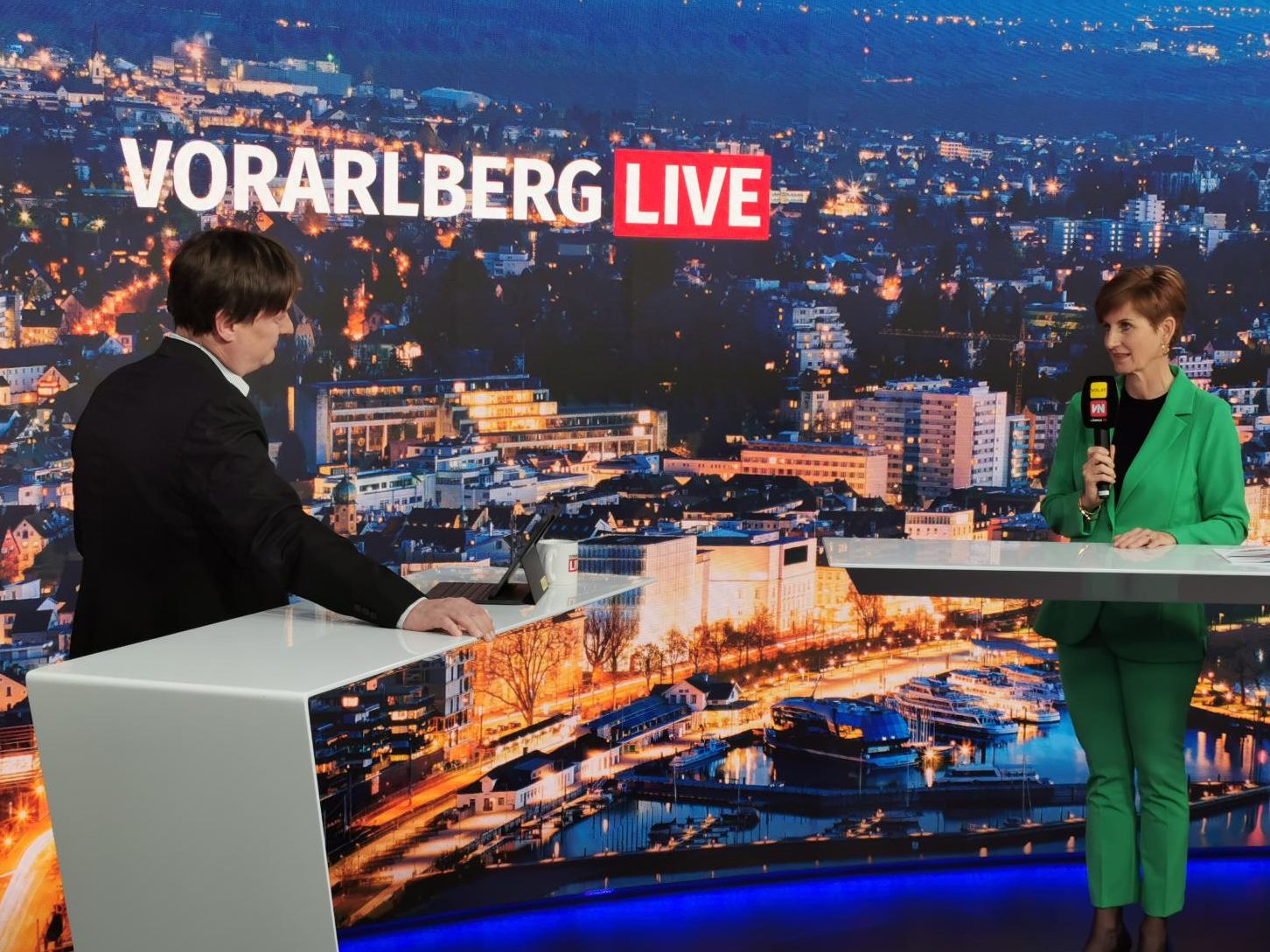 Messe-Geschäftsführerin Sabine Tichy-Treimel war am Donnerstag zu Gast bei "Vorarlberg LIVE". Messe-Geschäftsführerin Sabine Tichy-Treimel war am Donnerstag zu Gast bei "Vorarlberg LIVE".