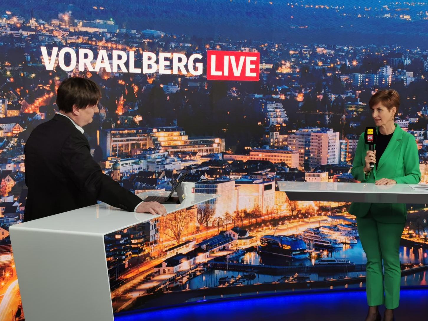 Messe-Geschäftsführerin Sabine Tichy-Treimel war am Donnerstag zu Gast bei "Vorarlberg LIVE".