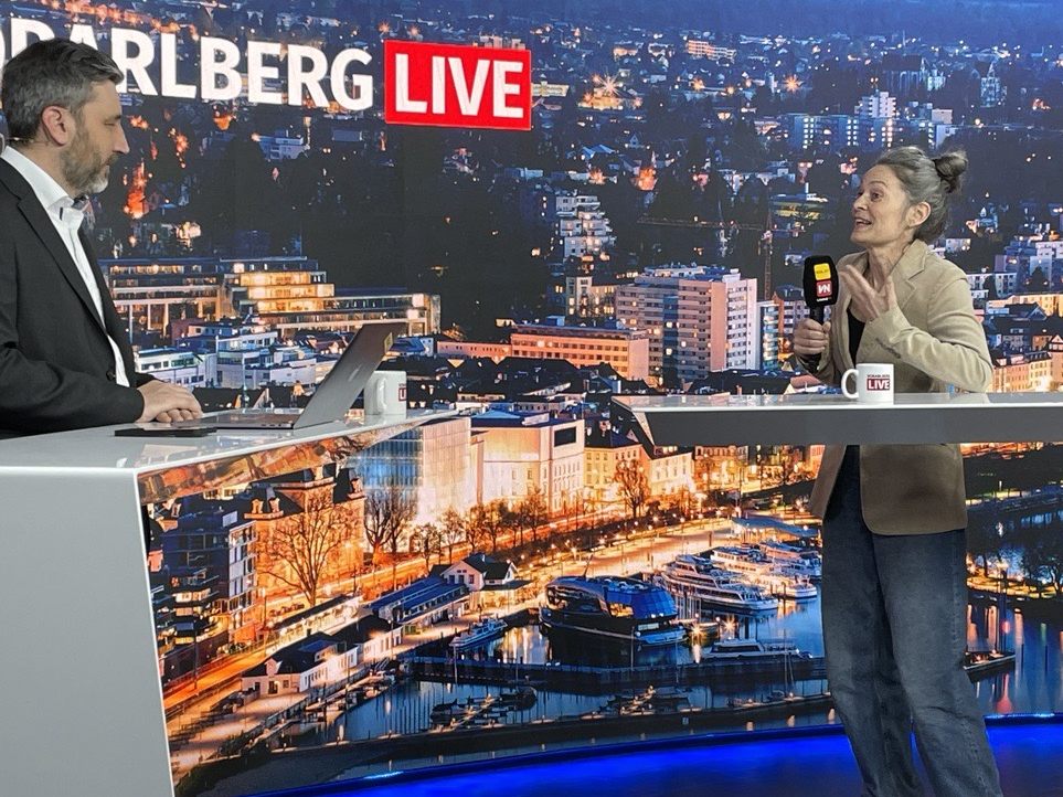 Die Soziologin Prof. Mag. Dr. Anette Baldauf zu Gast bei "Vorarlberg LIVE".