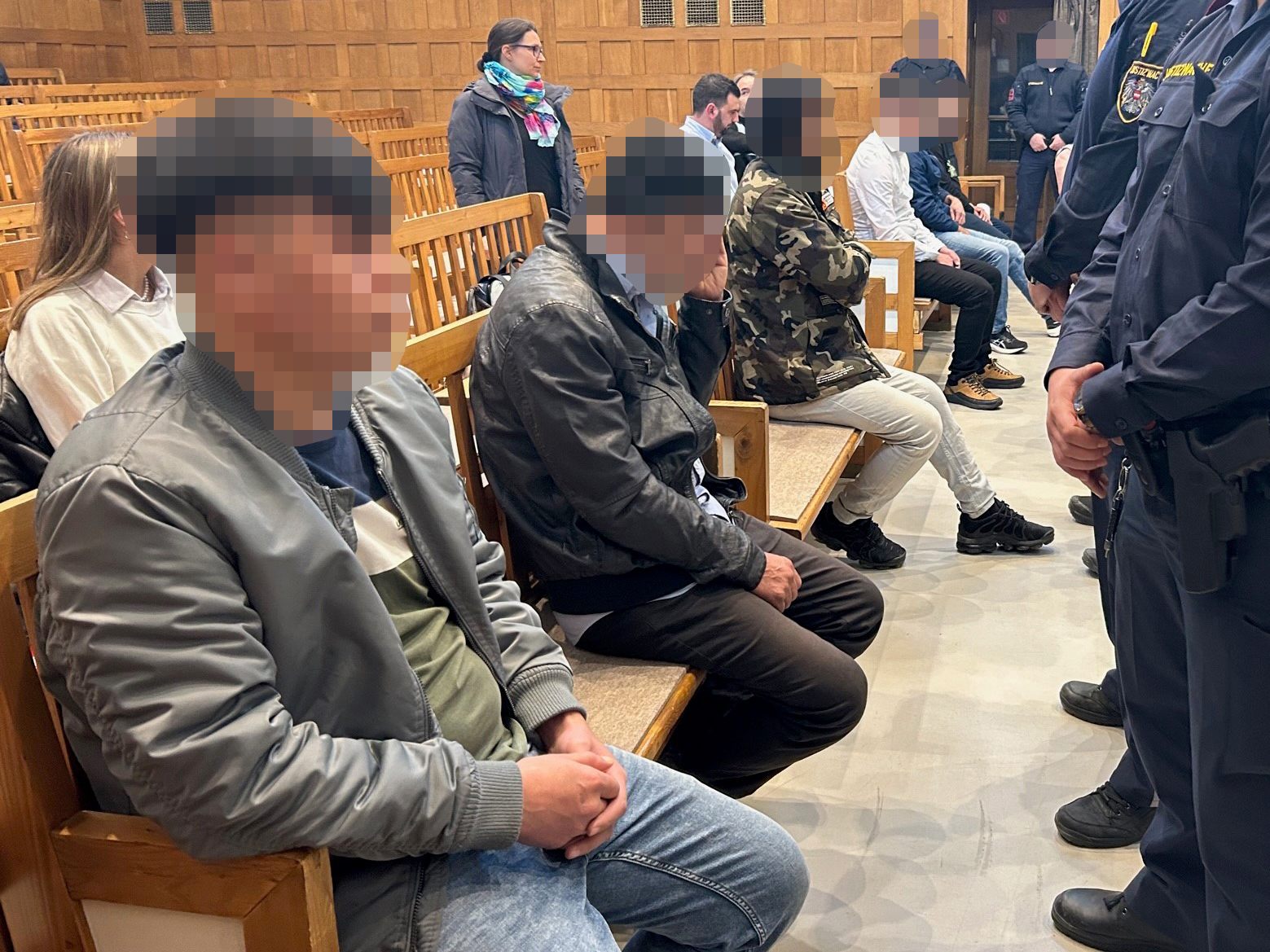 Zur Einvernahme der 45-jährigen Betroffenen wurde die Öffentlichkeit vom Prozess ausgeschlossen