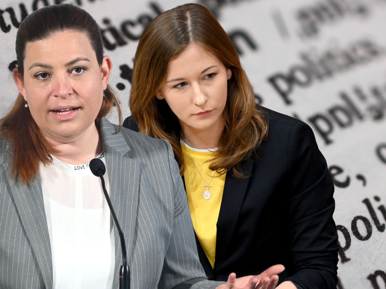 Durch diverse Regierungsumbildungen sank der Frauenanteil in der Bundesregierung von 46,7 auf 35,7 Prozent. Durch diverse Regierungsumbildungen sank der Frauenanteil in der Bundesregierung von 46,7 auf 35,7 Prozent.