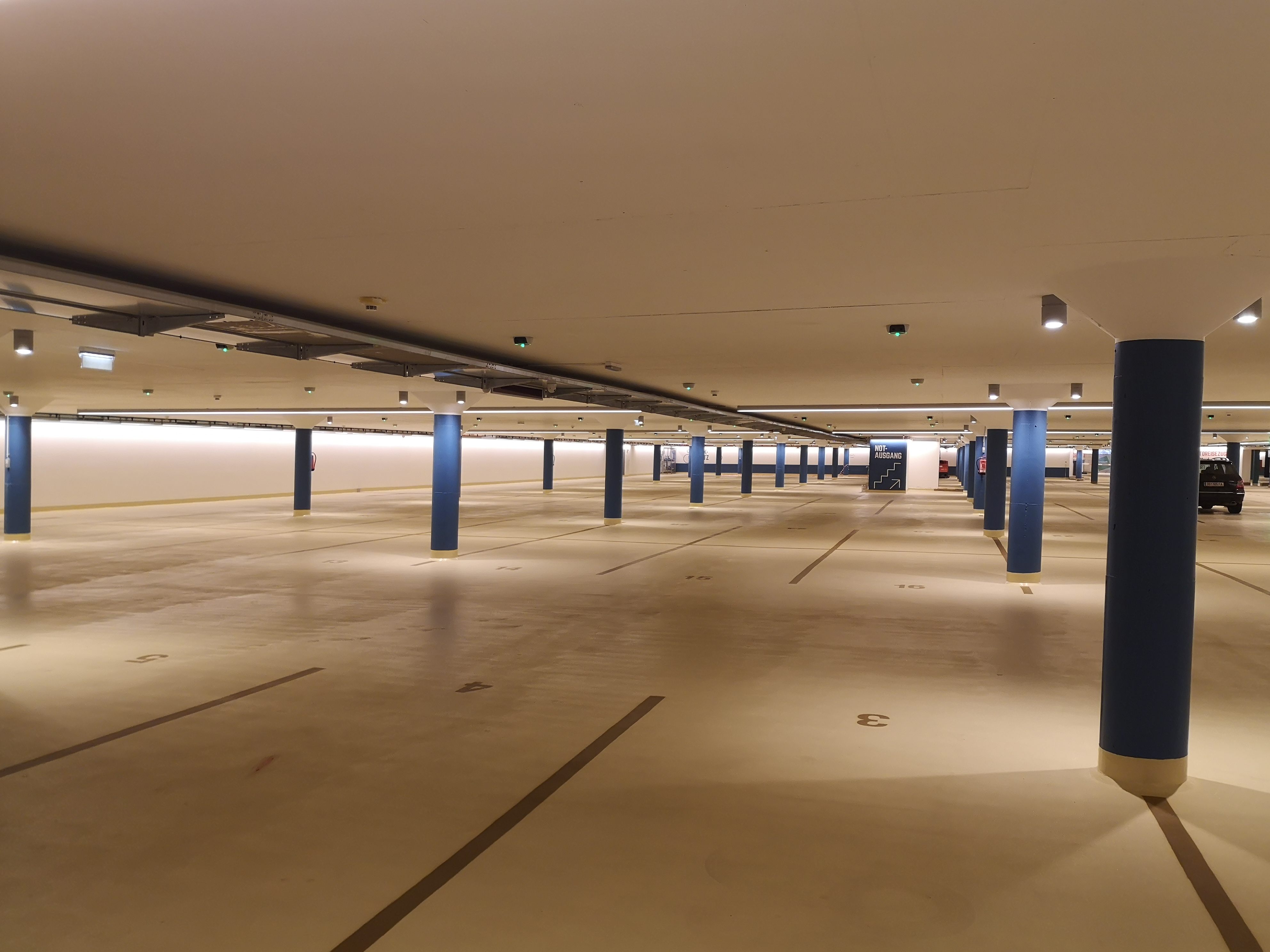 Tiefgarage Bahnhofcity Feldkirch.