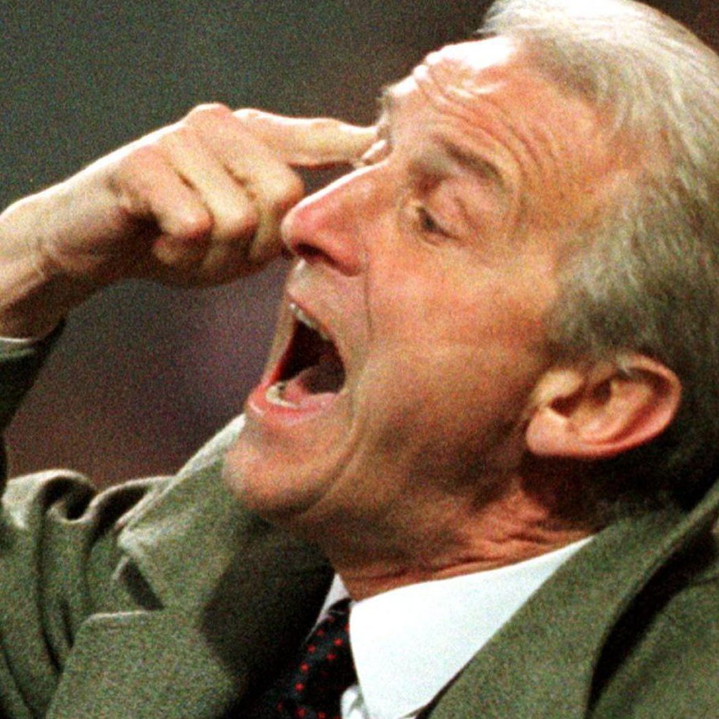 Für seine Zurückhaltung war der Italiener Trapattoni nicht bekannt.