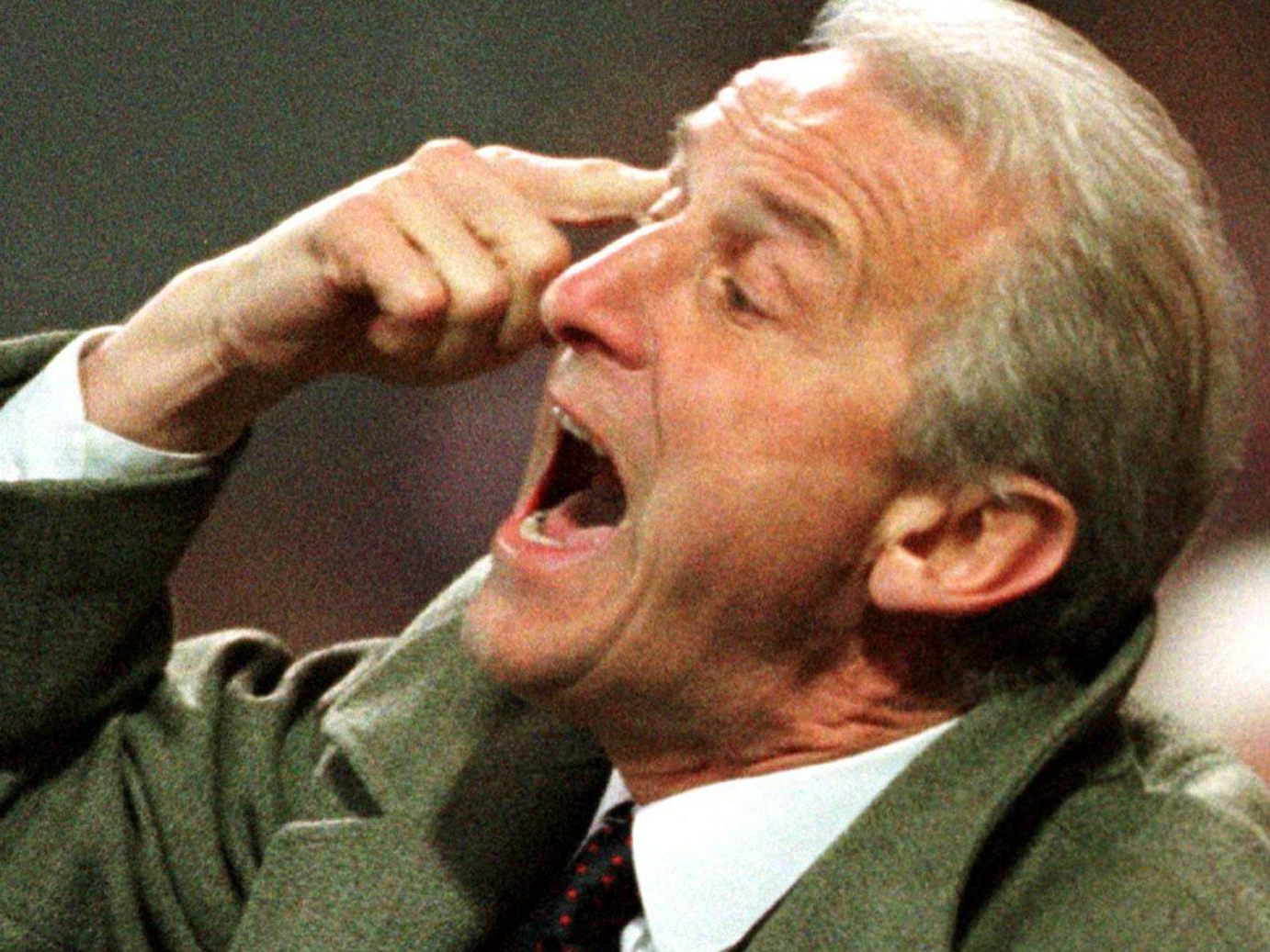 Für seine Zurückhaltung war der Italiener Trapattoni nicht bekannt.