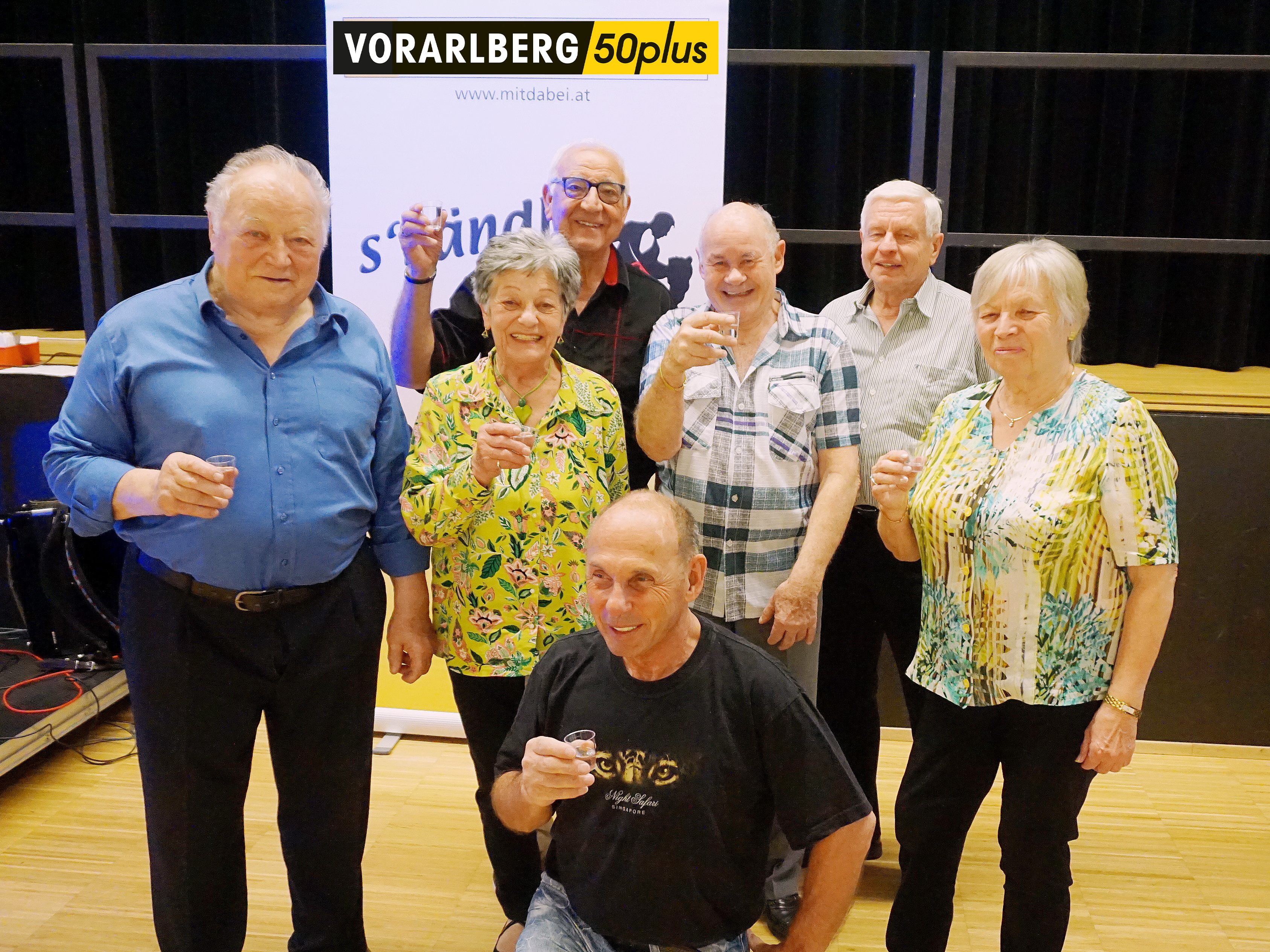 Einen beschwingten Frühlingstanz erlebten unsere Tanzfreunde in Koblach beim Ländle tanzt