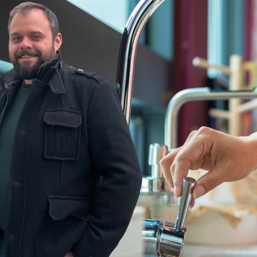 Stadtrat Markus Fäßler über die Trinkwasserversorgung in Dornbirn.