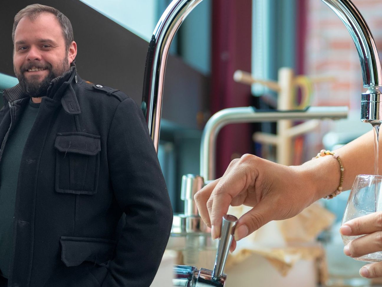 Stadtrat Markus Fäßler über die Trinkwasserversorgung in Dornbirn.