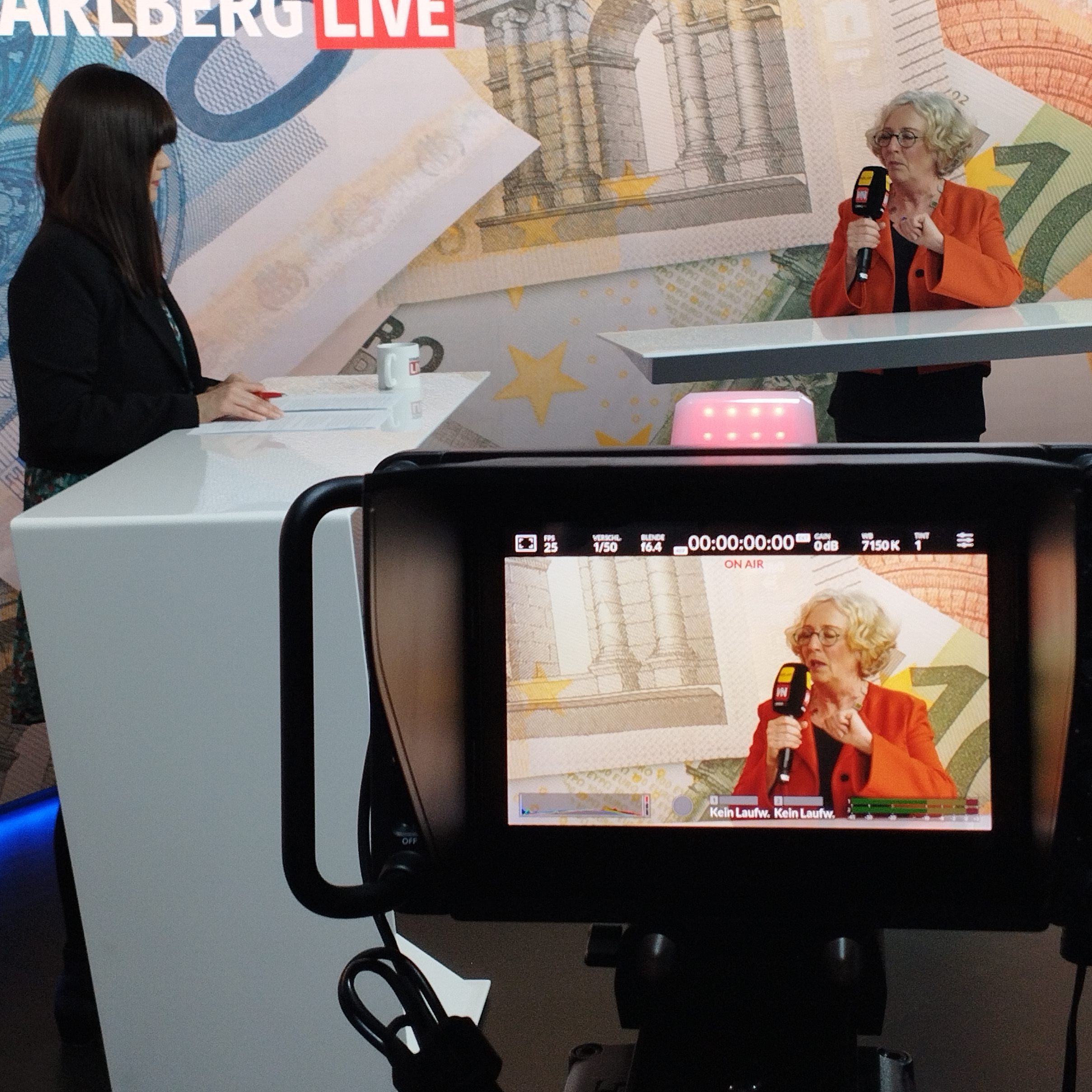 Landesrätin Katharina Wiesflecker bei "Vorarlberg LIVE".