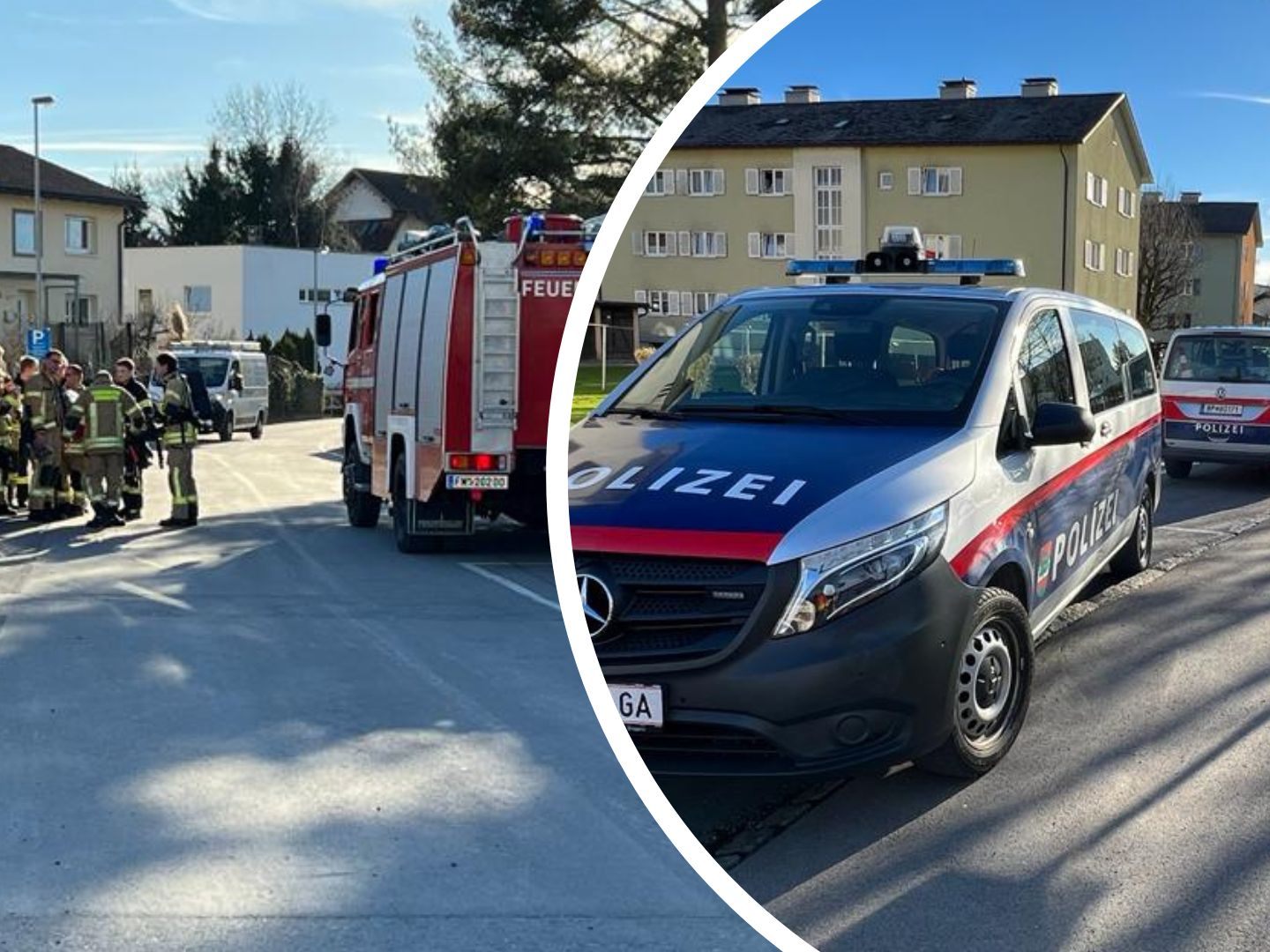Großeinsatz in Donbirn Großeinsatz in Donbirn