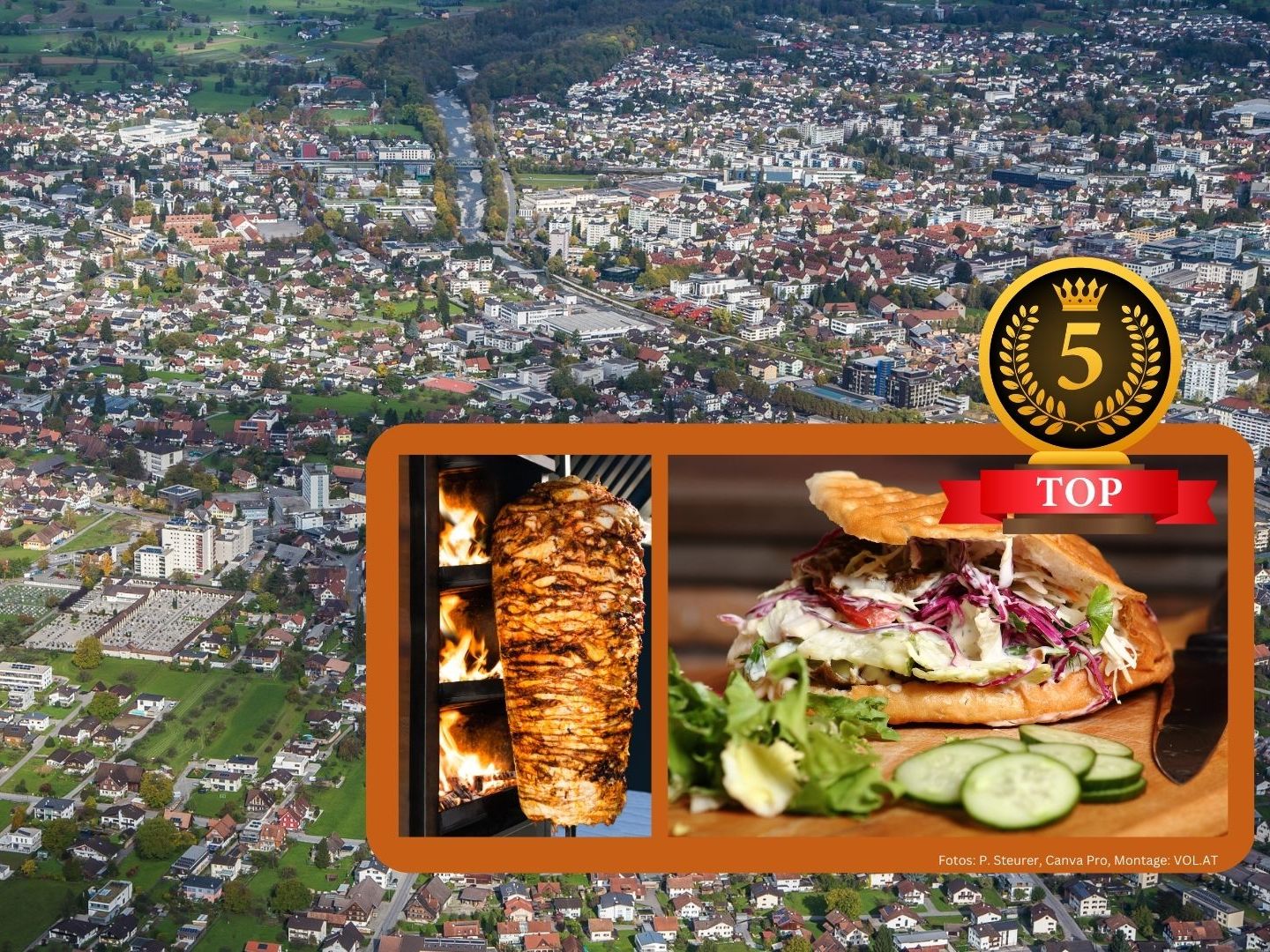 Top 5: "Döner" in Dornbirn.