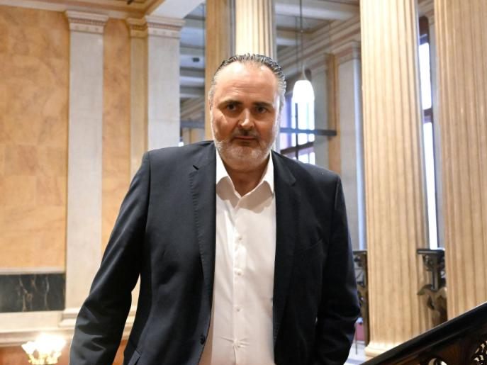 Hans Peter Doskozil (SPÖ) strebt eine Ampelkoaliton mit den Grünen und den NEOS an. Hans Peter Doskozil (SPÖ) strebt eine Ampelkoaliton mit den Grünen und den NEOS an.