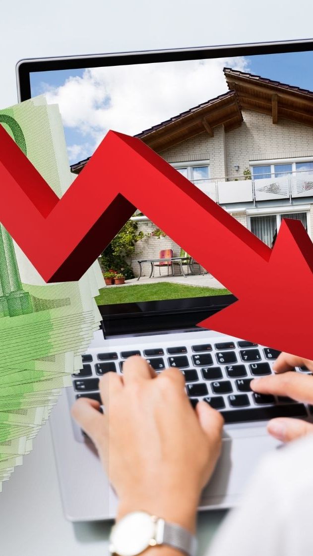 Wegen hoher Zinsen für Immobilienkredite