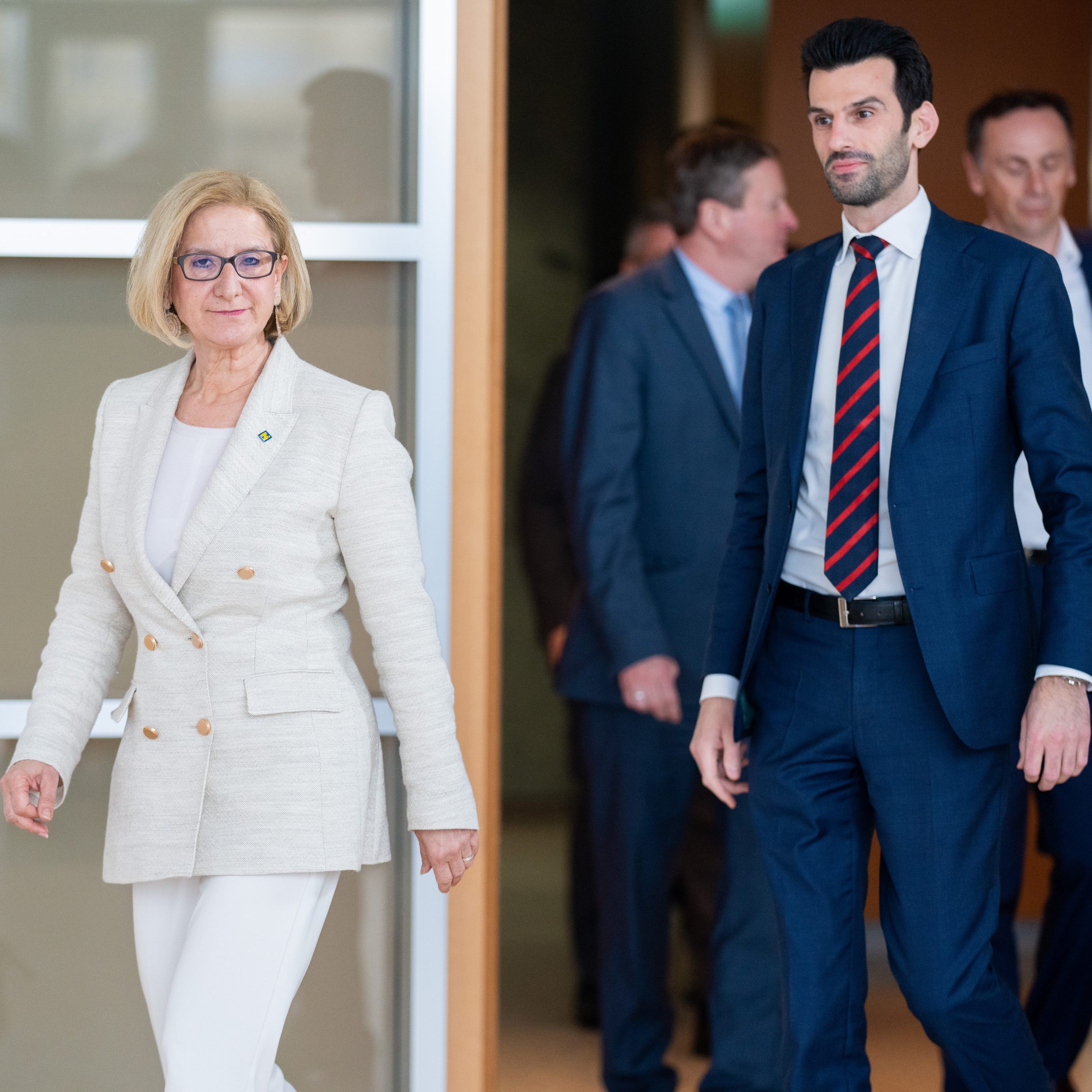 Johanna Mikl-Leitner (ÖVP) und Udo Landbauer (FPÖ)..