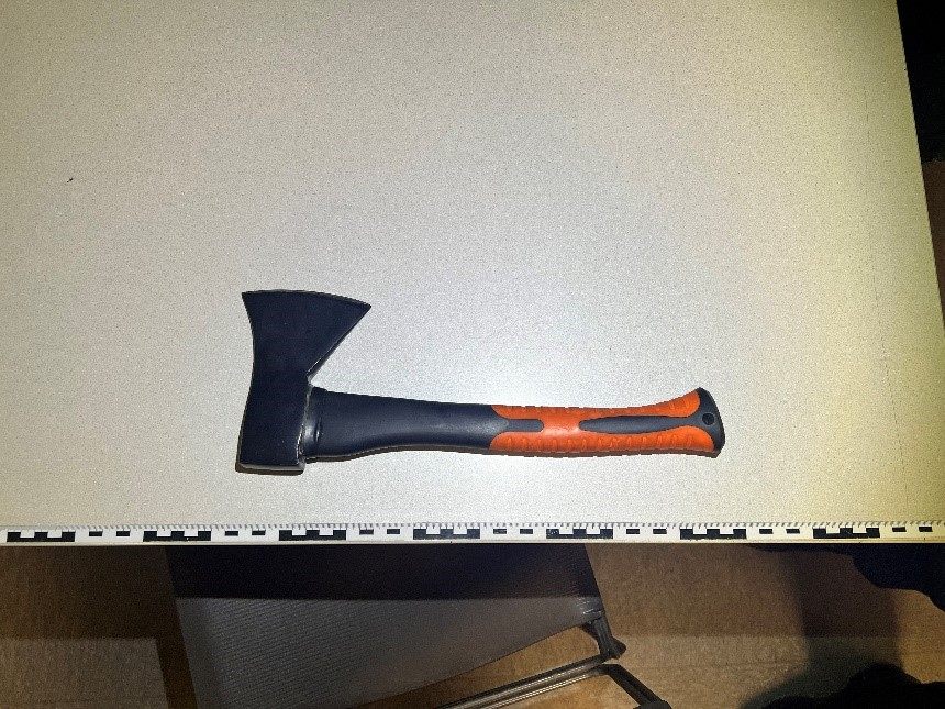 Wiener Polizei verschickte Foto von Axt.