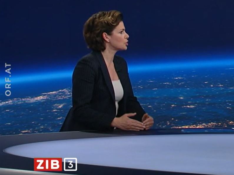 Pamela Rendi-Wagner in der ZiB2.