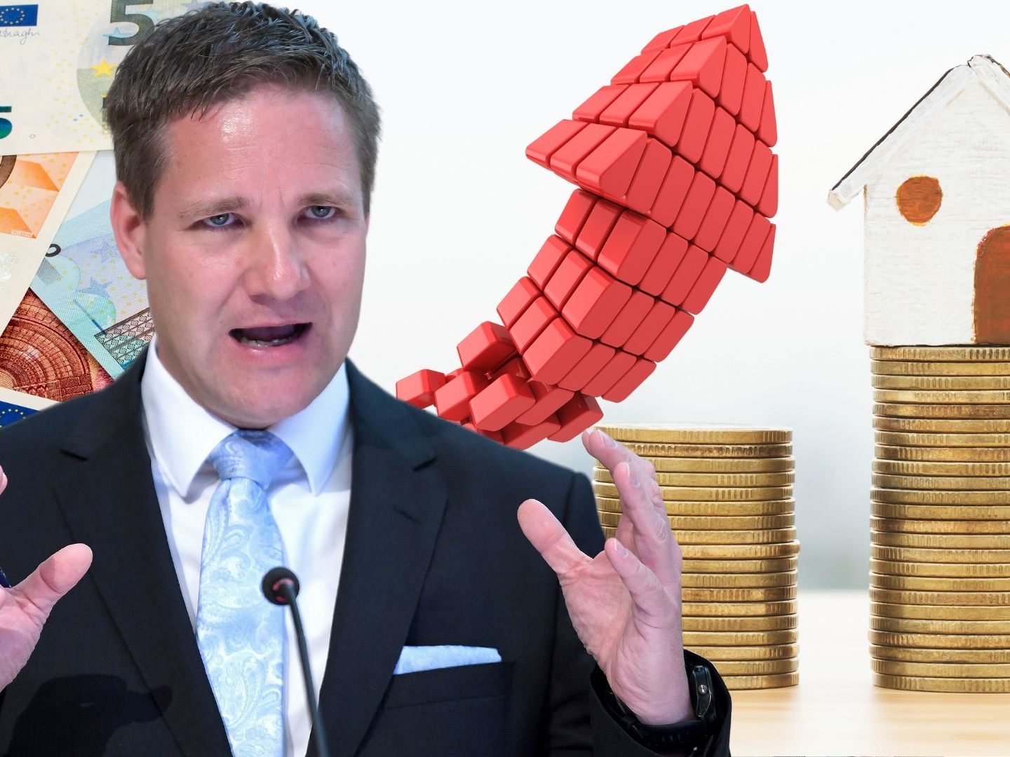 Nationalbank-Vize Haber: Kostenbelastung für Haushalte und Unternehmen bei variablen Krediten