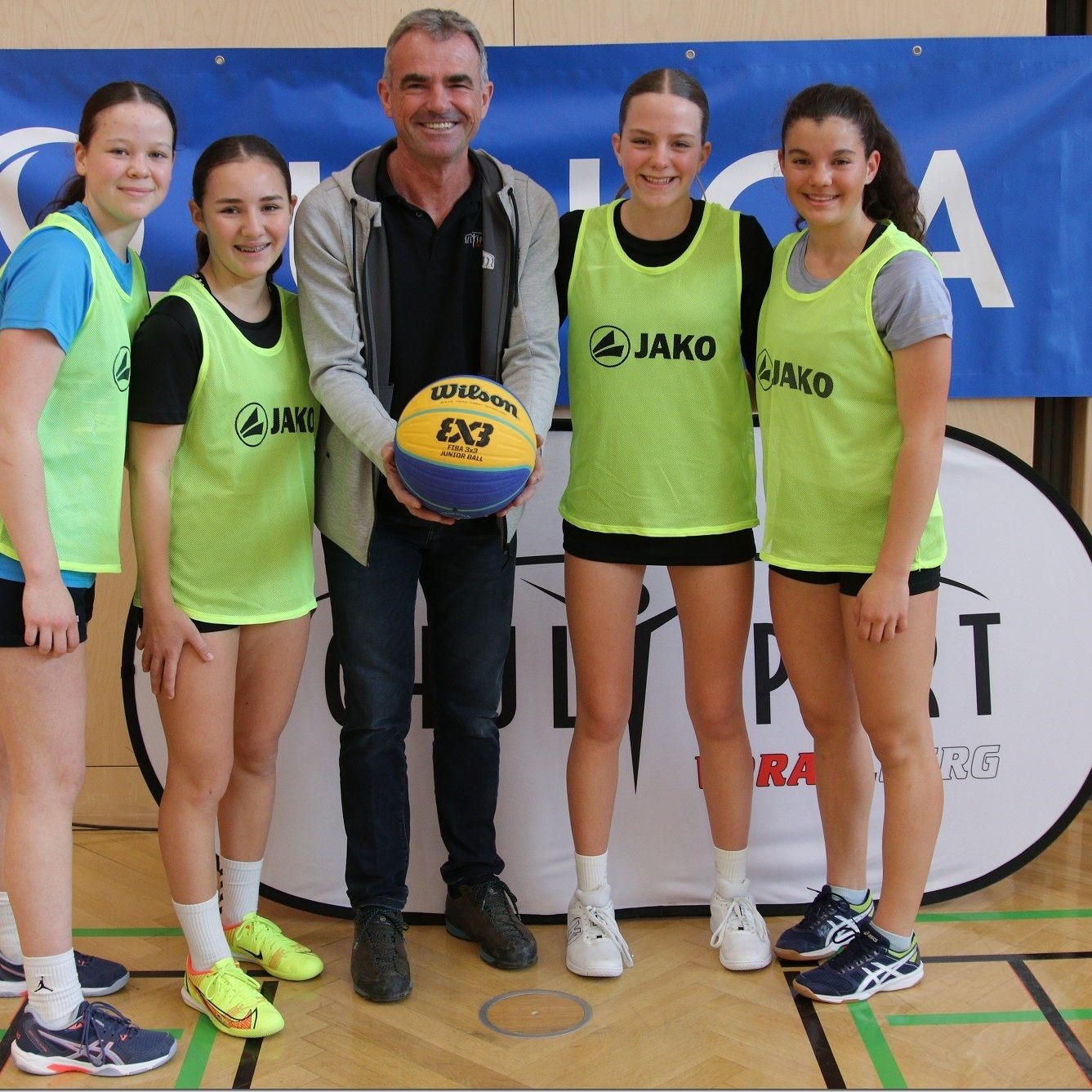 Nur zu Bronze reichte es für den Favorit SMS Rankweil in der Klasse Maxi Mädchen.