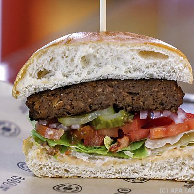 Auch Pattys im Burger sind zunehmend pflanzlich