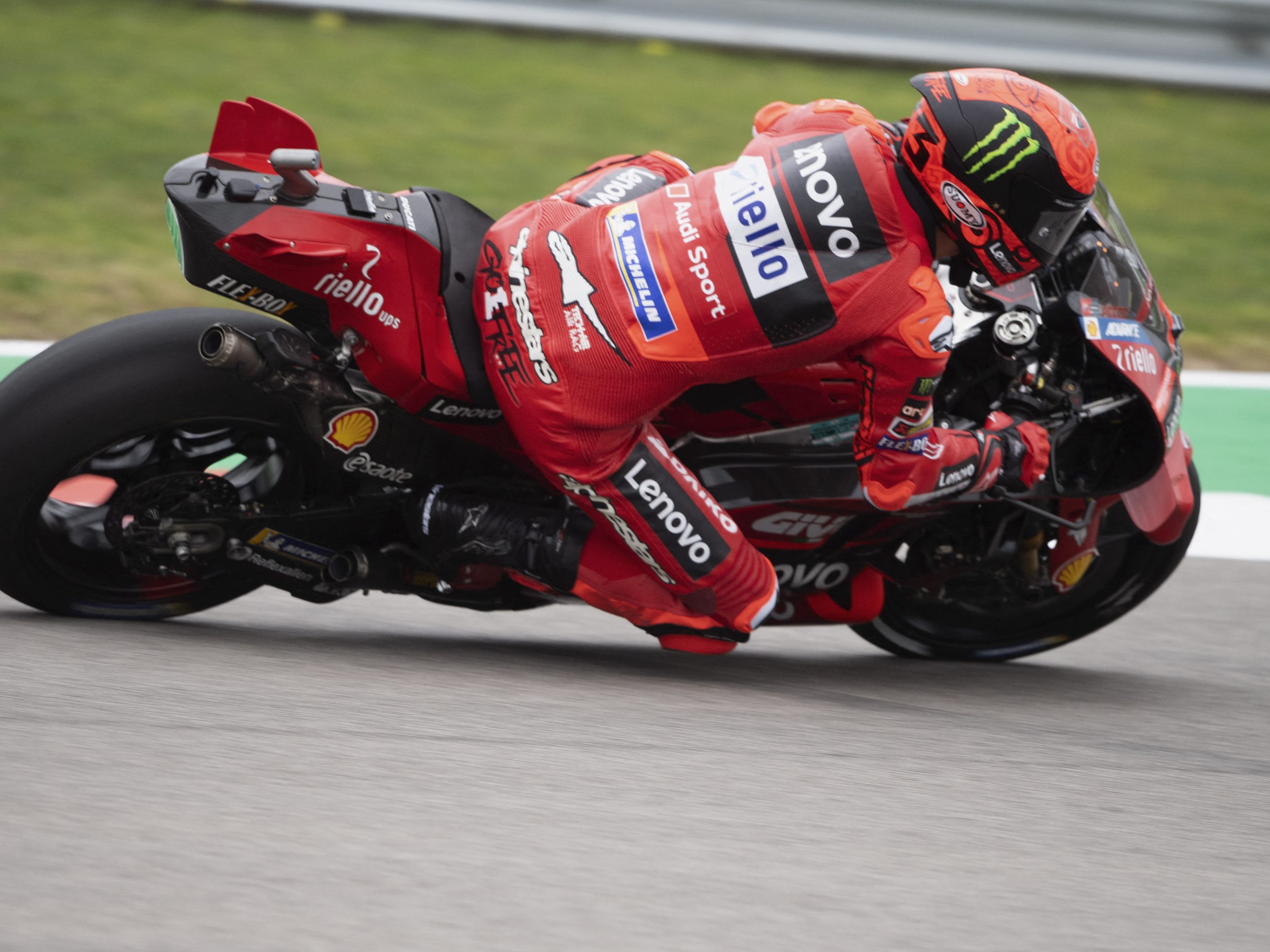 Weltmeister Bagnaia war auch in Austin der Schnellste.