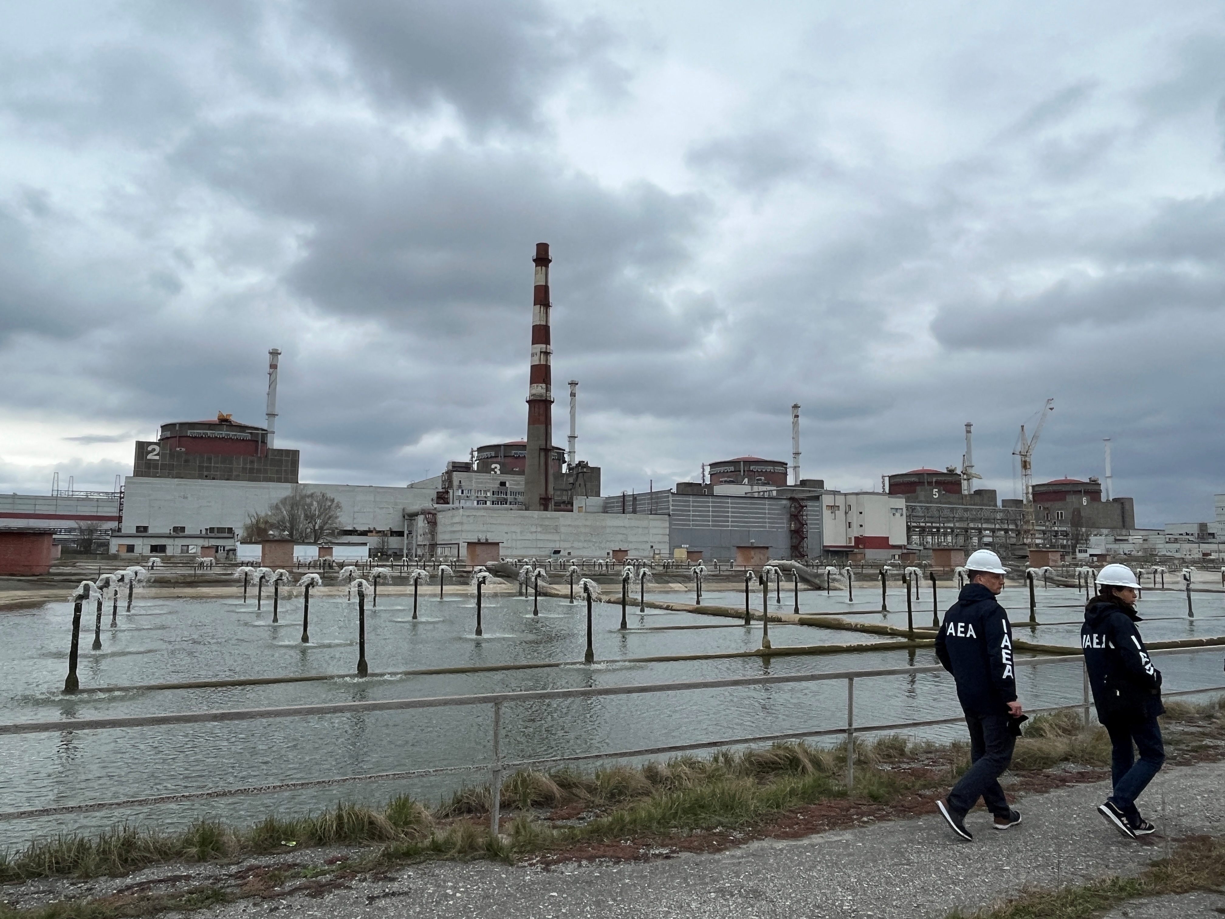 Für das AKW Saporischschja fordert IAEA-Chef Grossi weiter eine entmilitarisierte Zone.