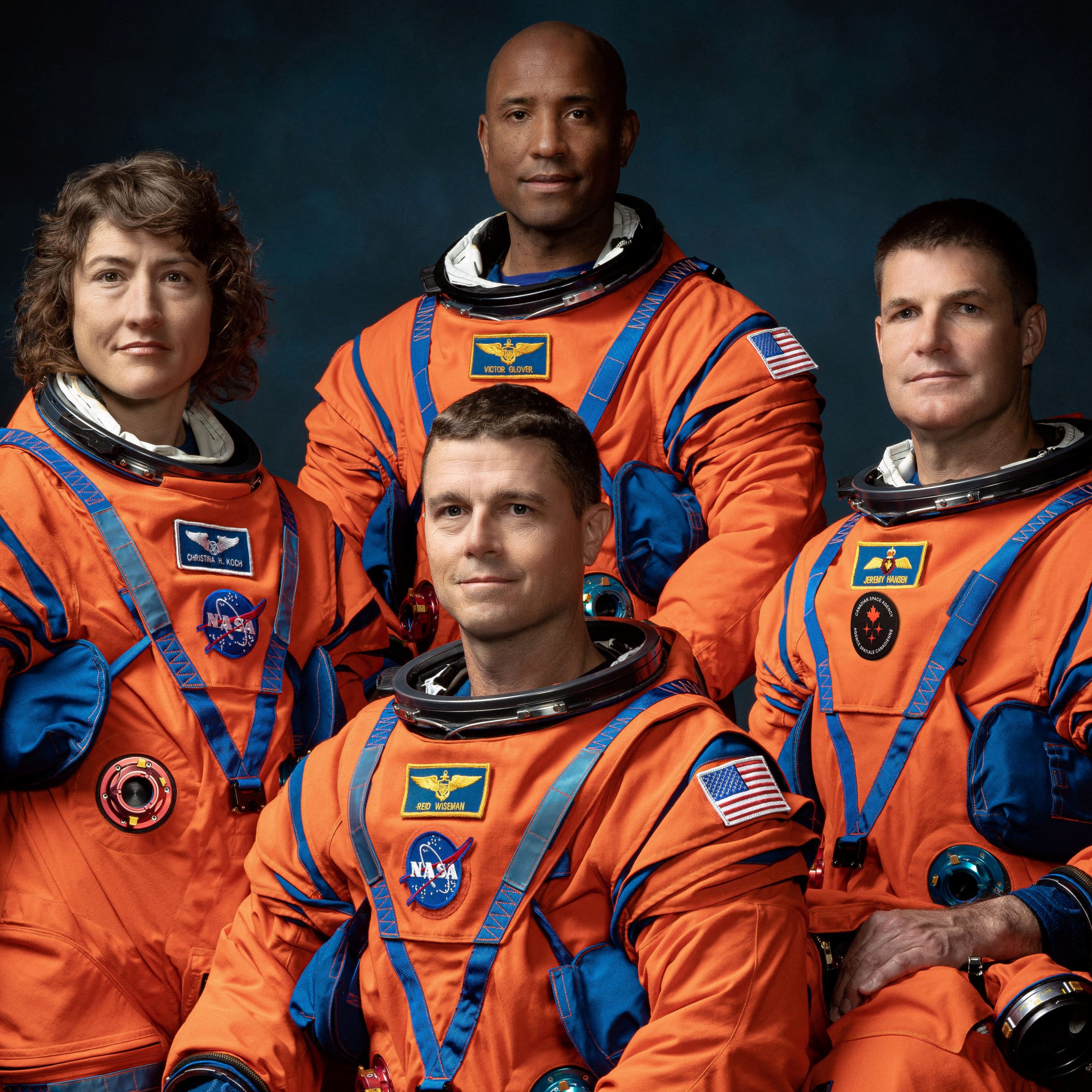 Die US-Raumfahrtbehörde NASA stellt ihre Besatzung für die kommende Mond-Mission „Artemis 2" vor.