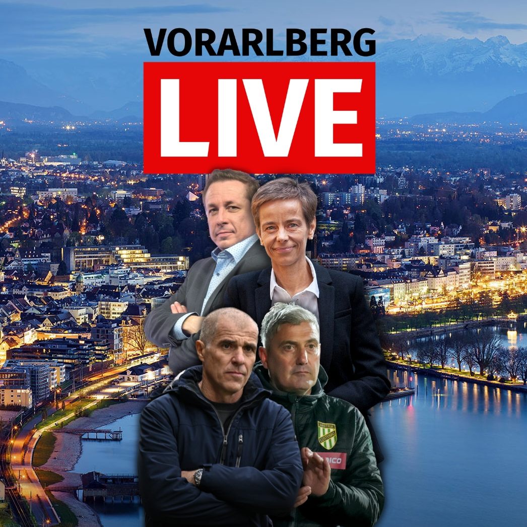 Am Freitag bei "Vorarlberg LIVE": Markus Mader, Klaus Schmidt und Mag. Dr. Irene Häntschel-Erhart.
