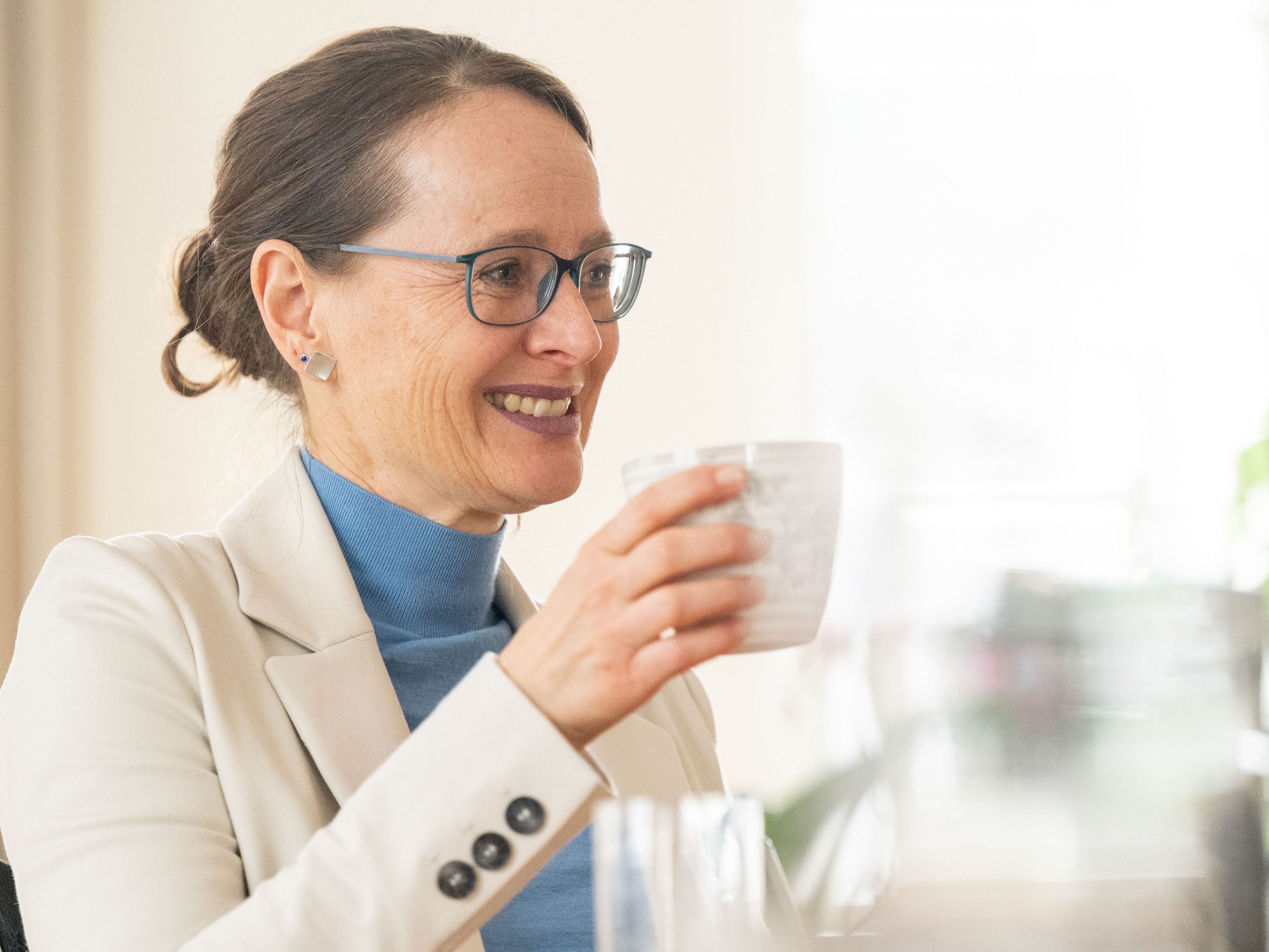 Die Grüne-Spitzenkandidatin zur Salzburger Landtagswahl 2023, Martina Berthold betonte im Interview: "Ich bin keine Schönwetter-Politikerin". Die Grüne-Spitzenkandidatin zur Salzburger Landtagswahl 2023, Martina Berthold betonte im Interview: "Ich bin keine Schönwetter-Politikerin".