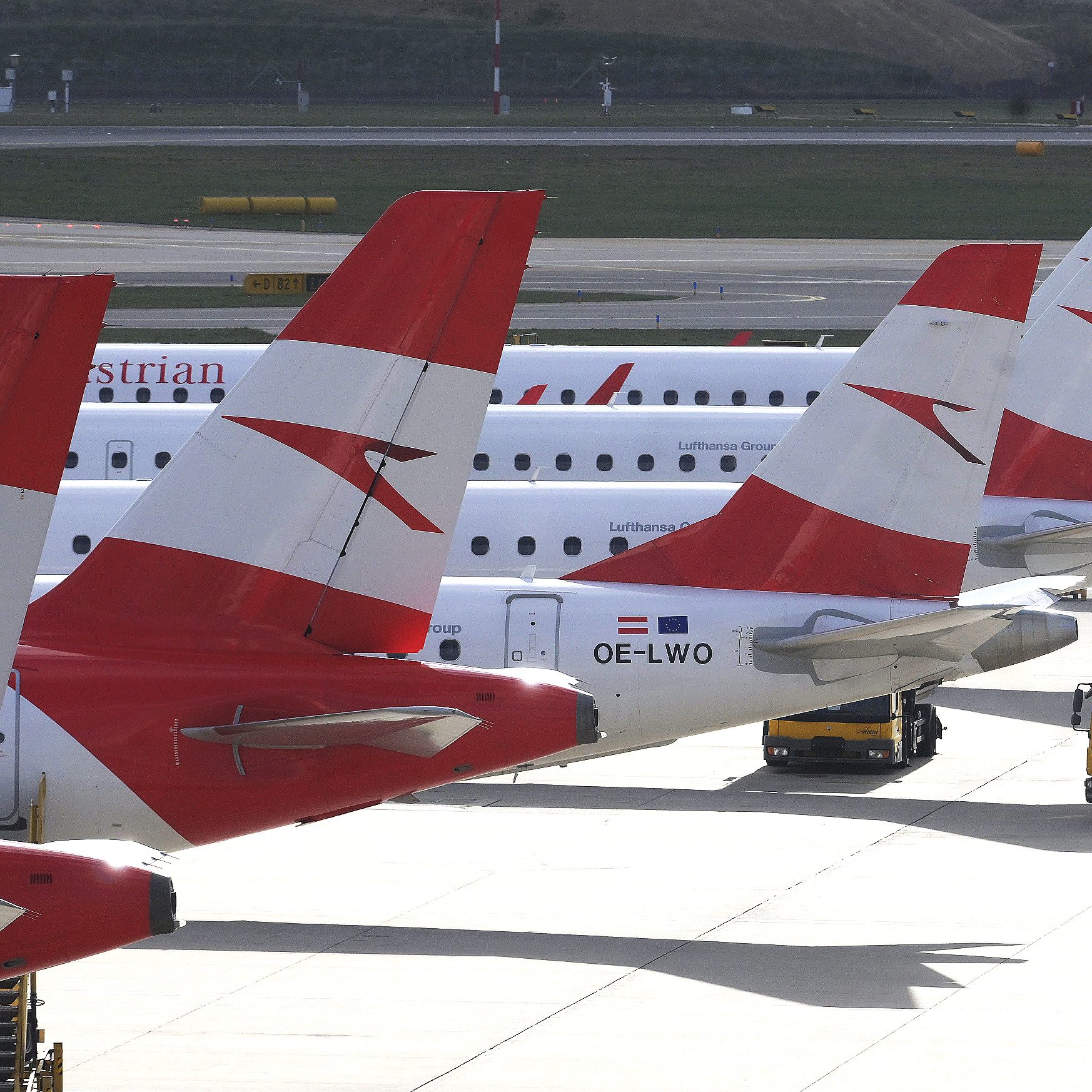 Von den Streiks auf deutschen Flughäfen sind auch Flüge nach Wien betroffen.