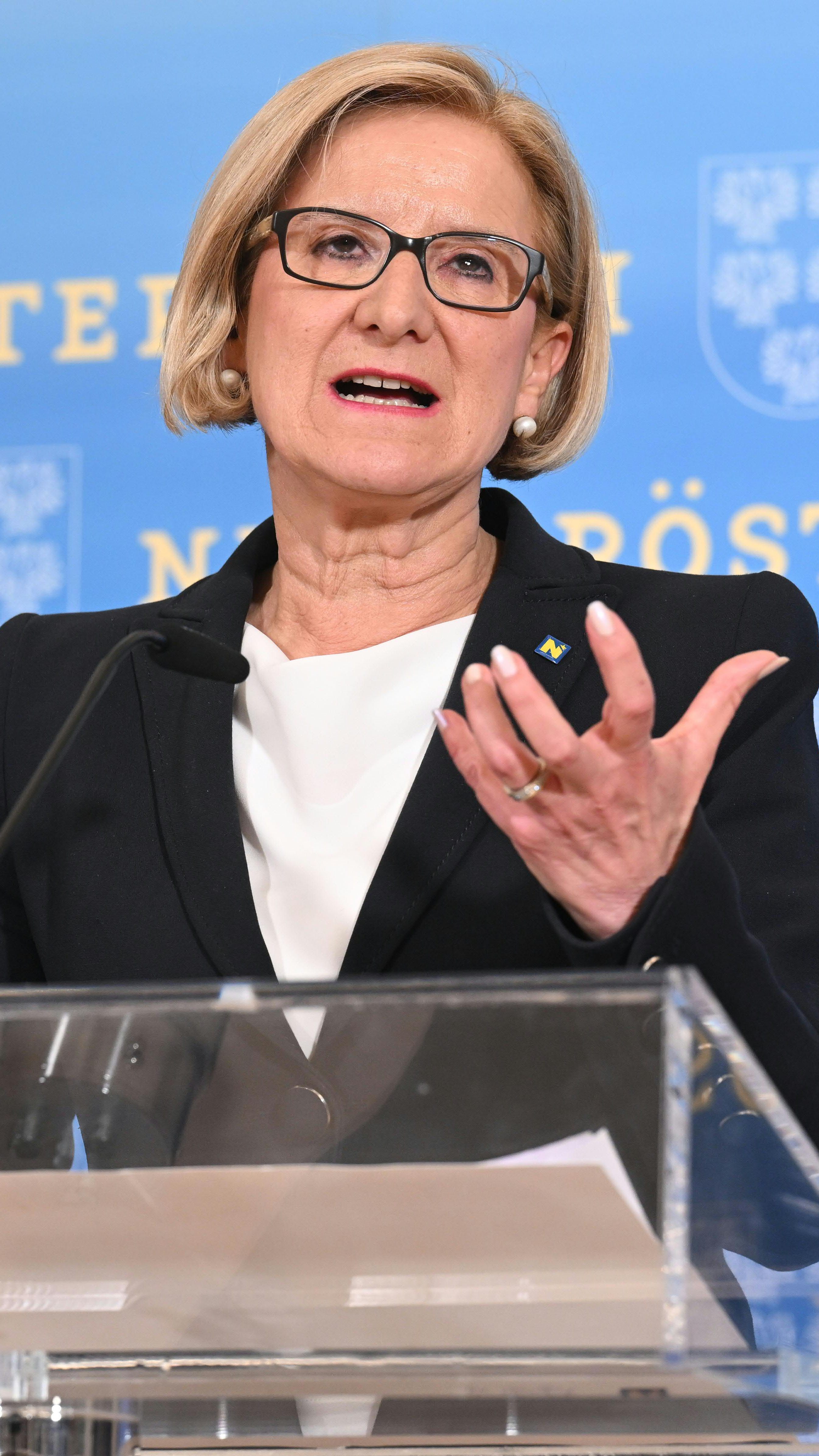 Ina Aigner machte Wahl-Werbung für Johanna Mikl-Leitner.