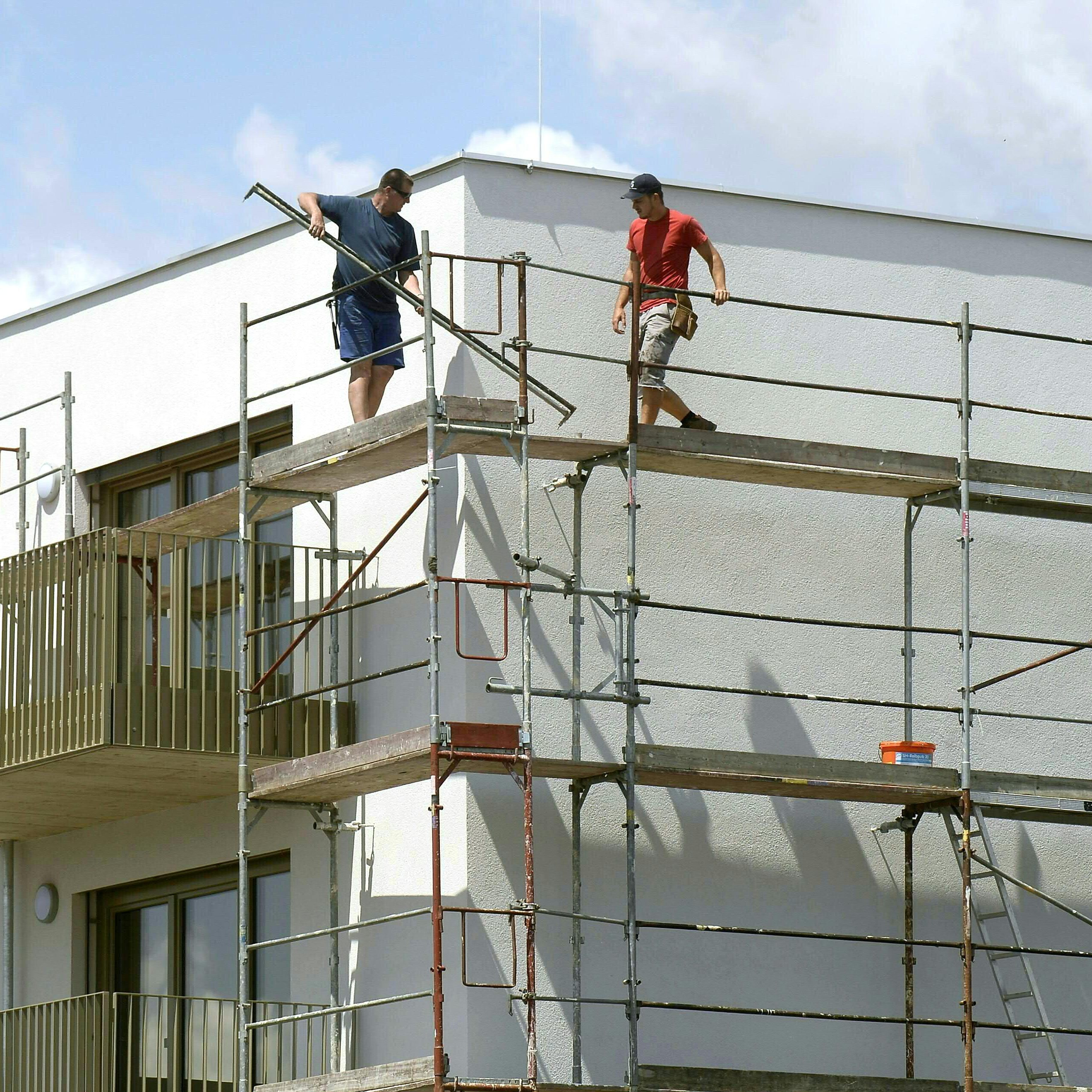 Die Baukosten sind im März 2023 nur mehr moderat gestiegen.